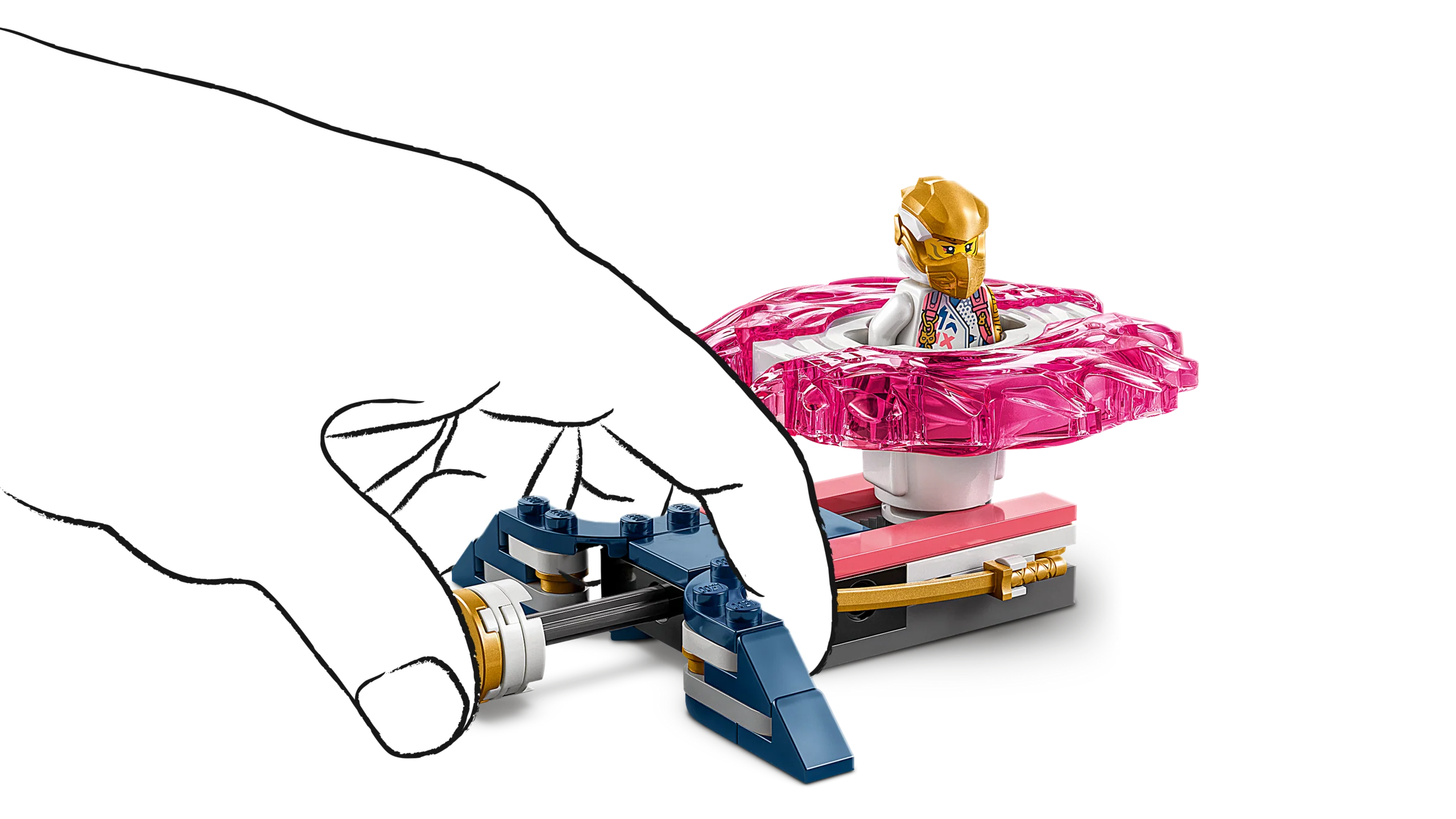 LEGO 71824 Spinner del drago Spinjitzu di Sora