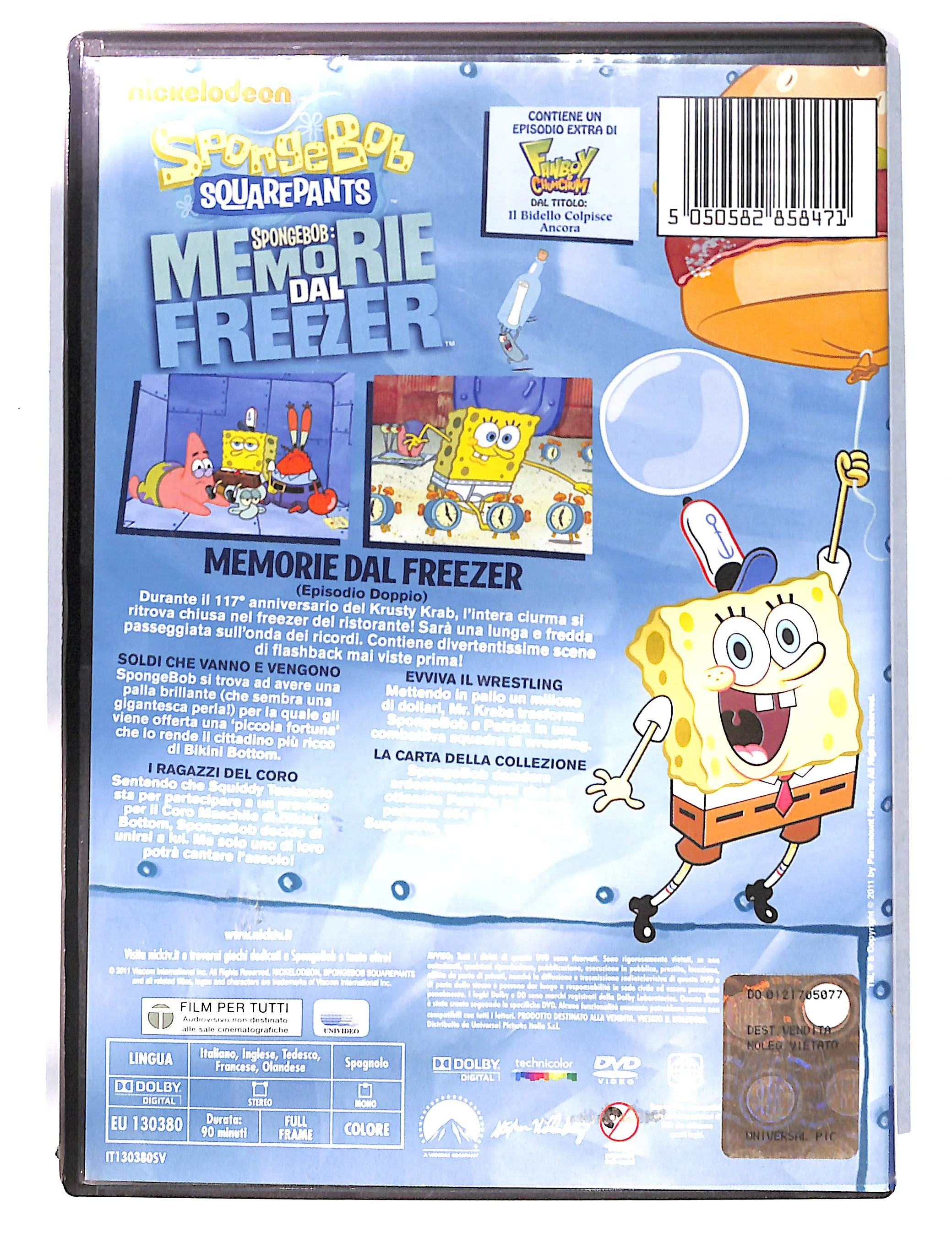 EBOND Spongebob - Memorie dal freezer DVD DB723637 - Image 2