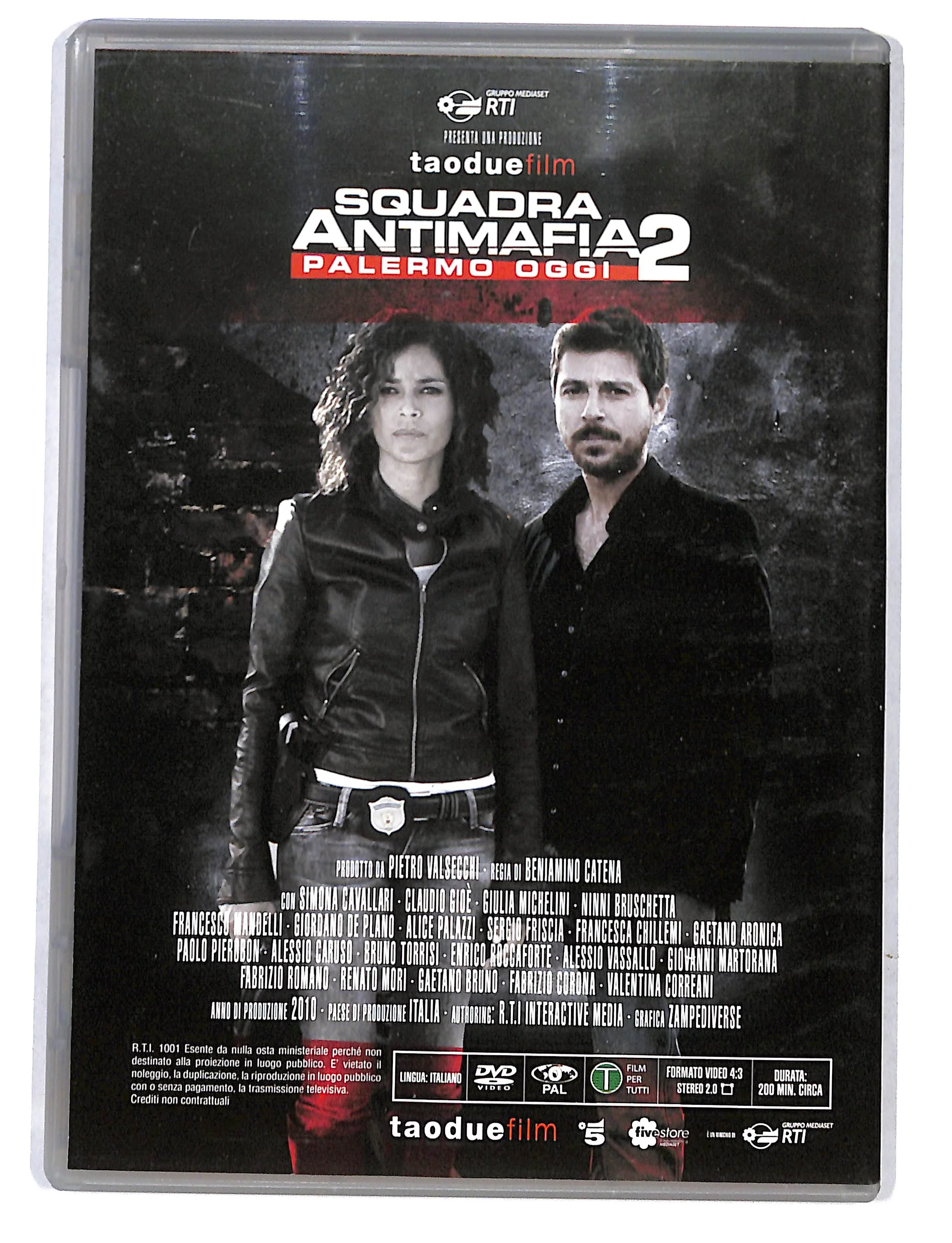 EBOND Squadra antimafia 2 palermo oggi puntata 1 - 2 EDITORIALE DVD DB726420 - Image 2