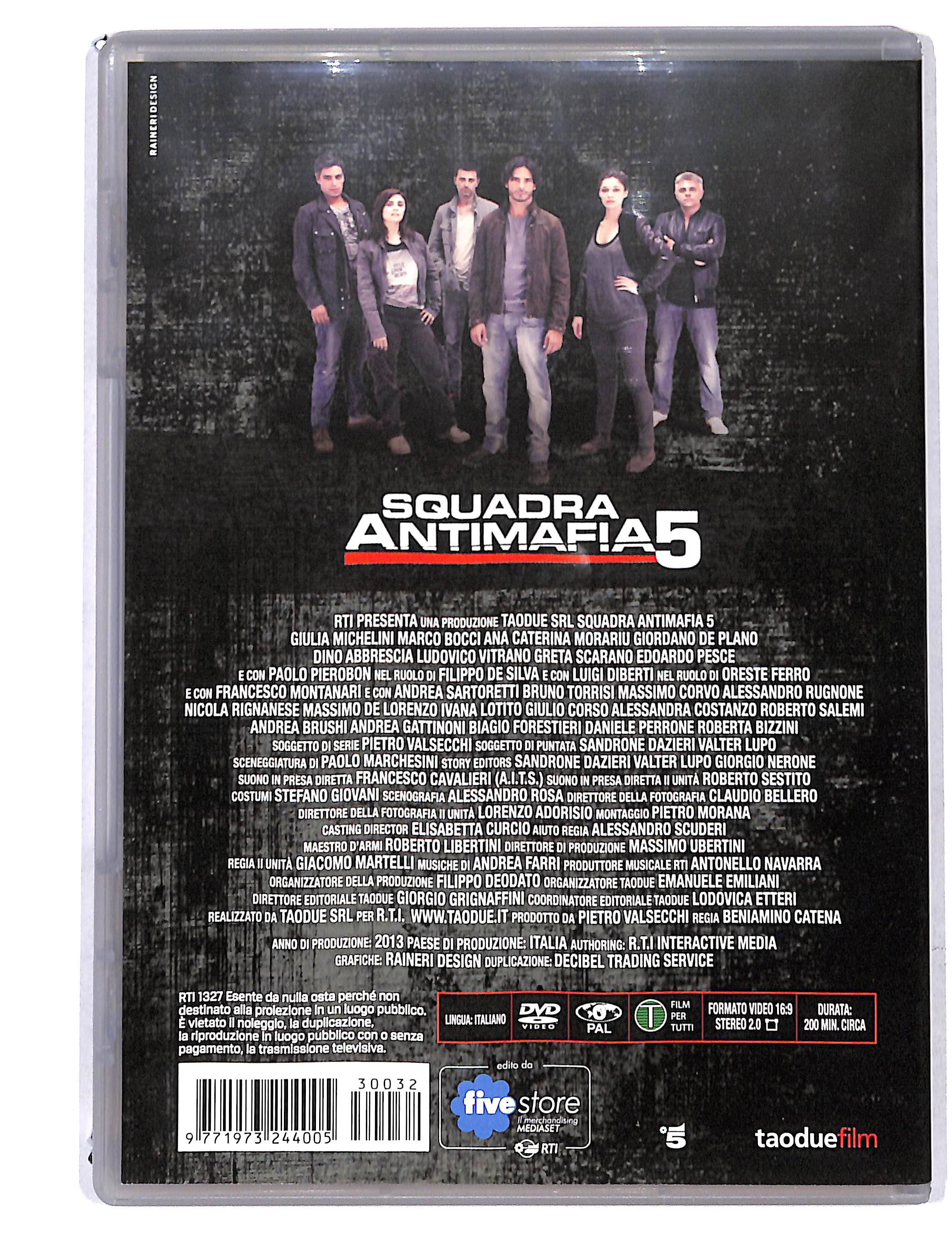 EBOND Squadra Antimafia 5 puntate 1-2 EDITORIALE DVD DB728445 - Image 2