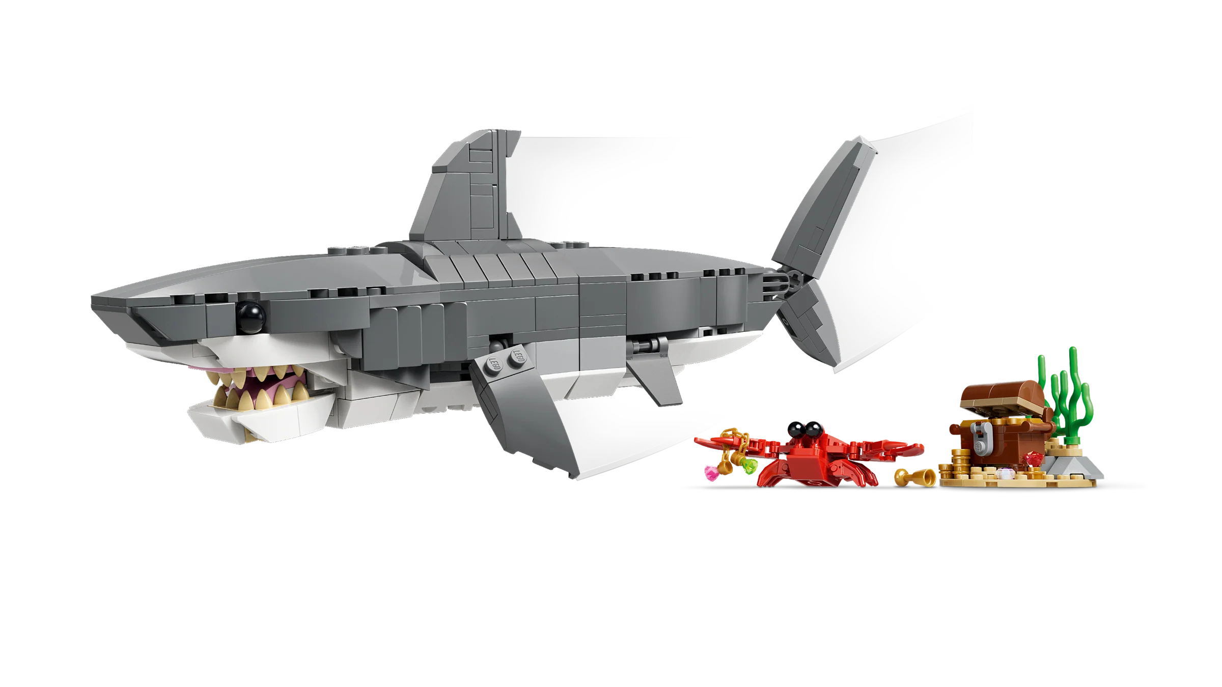 LEGO 31381 Squalo con scrigno del tesoro - Image 4