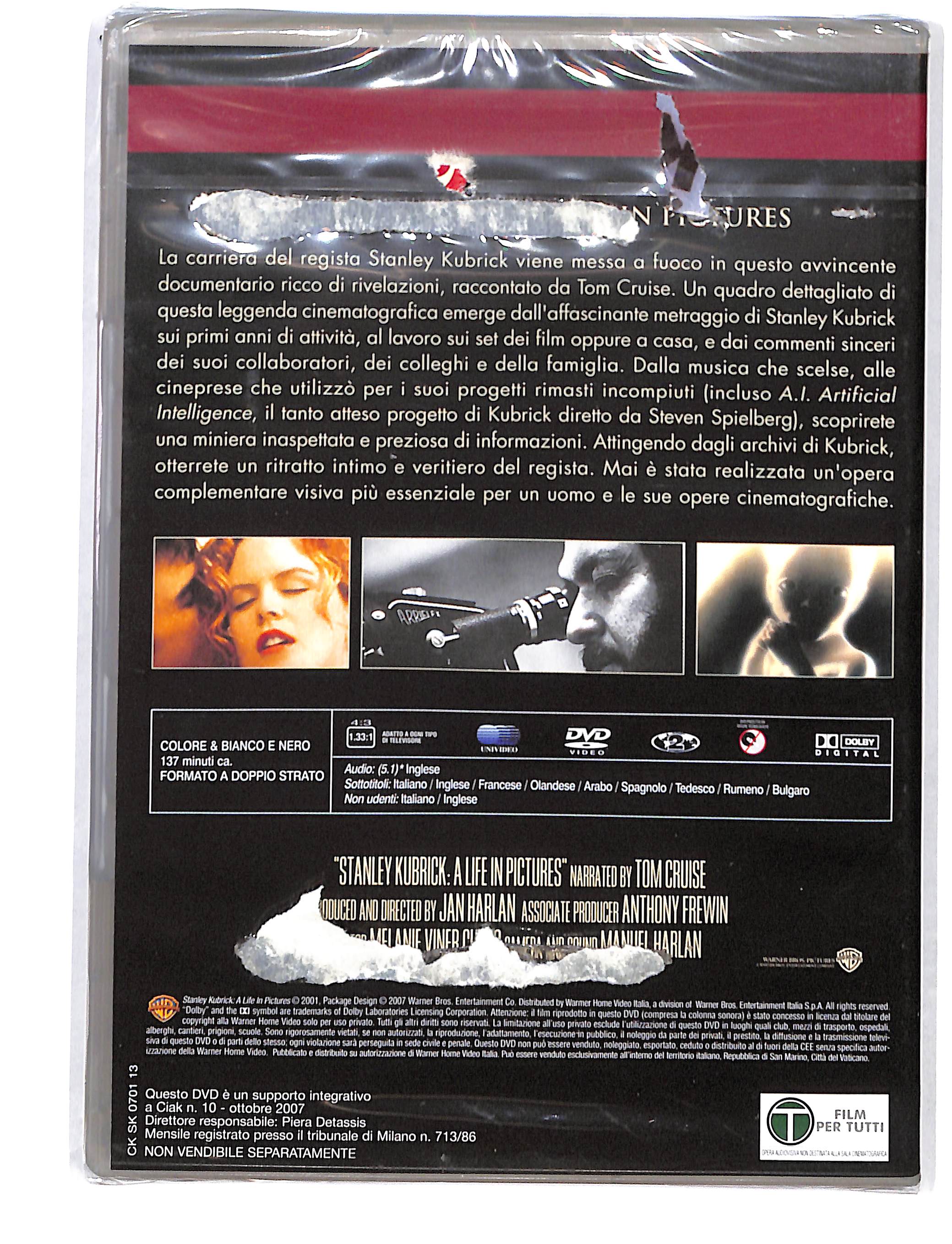 EBOND Stanley Kubrick a life in pictures EDITORIALE DVD DB725409 - Image 2