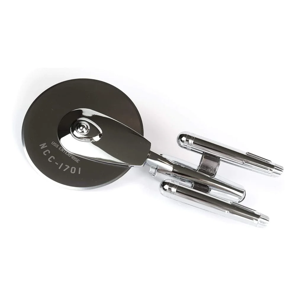 STAR TREK PIZZA CUTTER U.S.S. ENTERPRISE NCC-1701 21 CM - Image 3