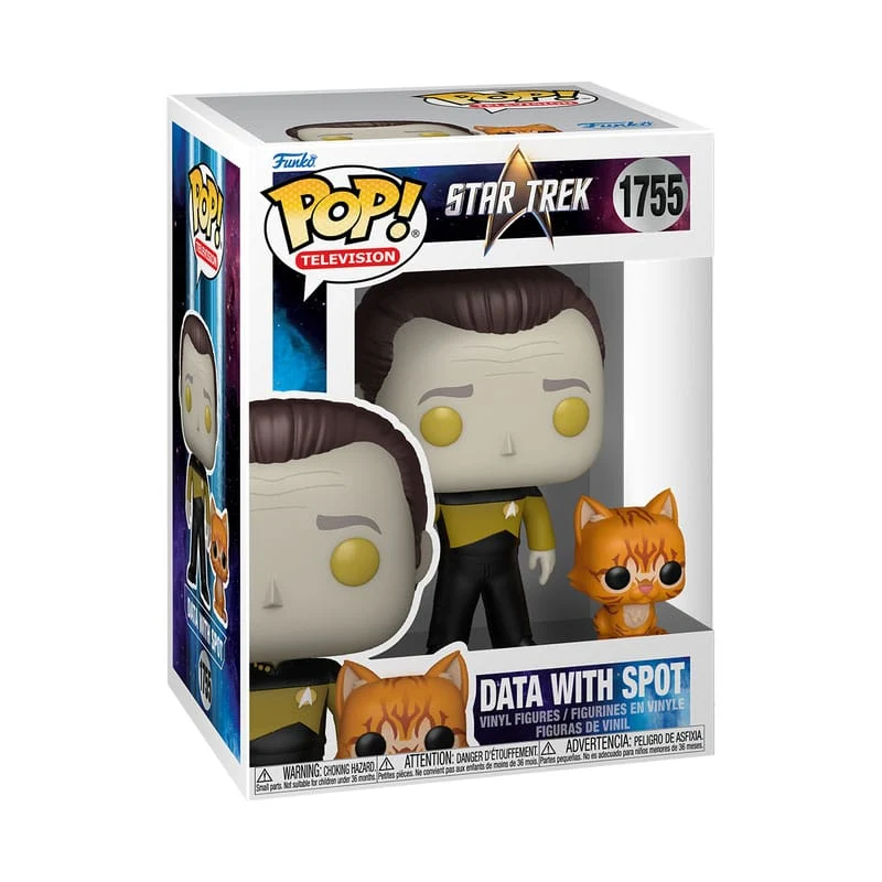 STAR TREK POP!&BUDDY TV VINYL FIGURE STNXTGEN- DATA W/SPOT 9 CM - Image 2
