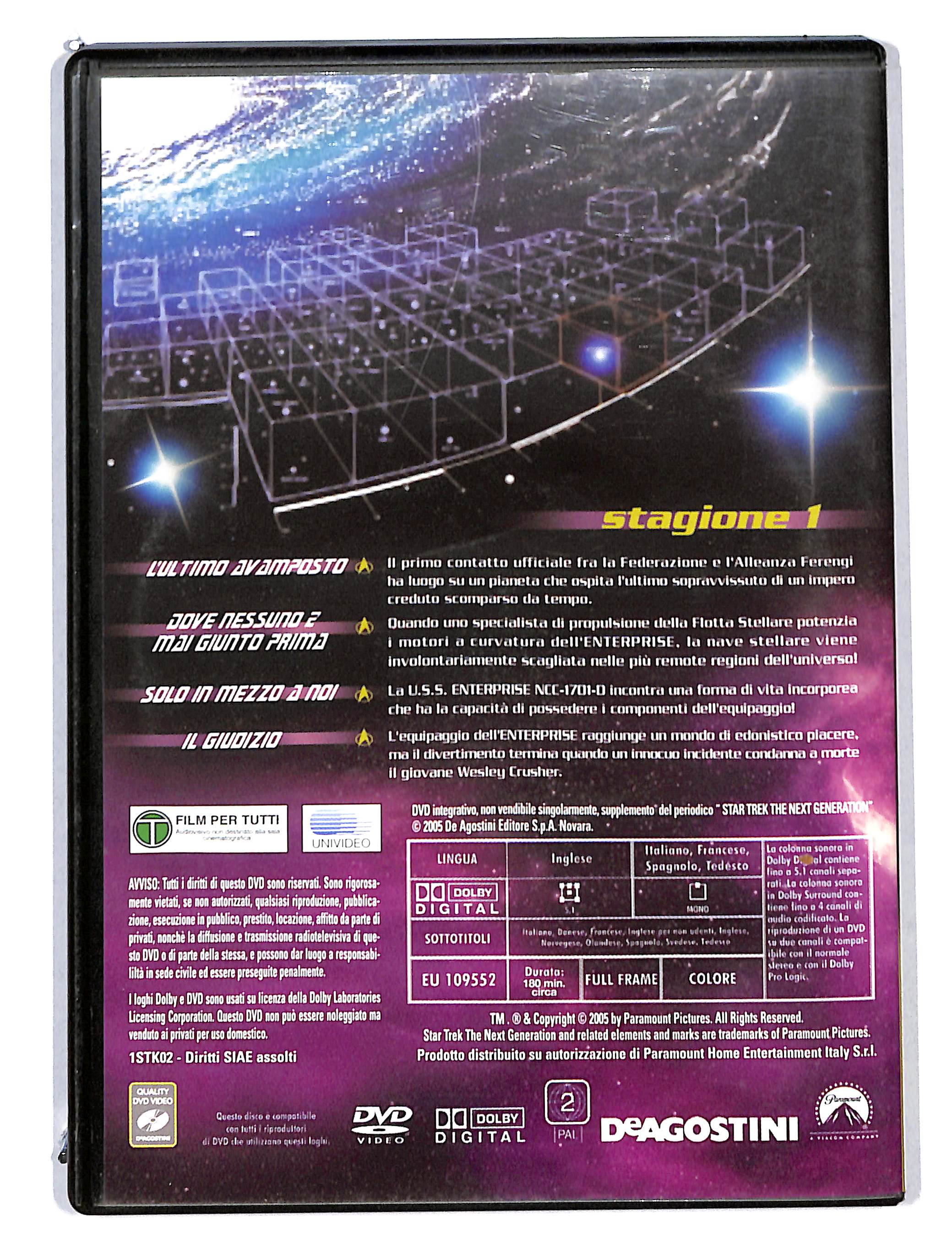 EBOND Star Trek The Next Generation stagione 1 vol.2 DVD DB750630 - Image 2