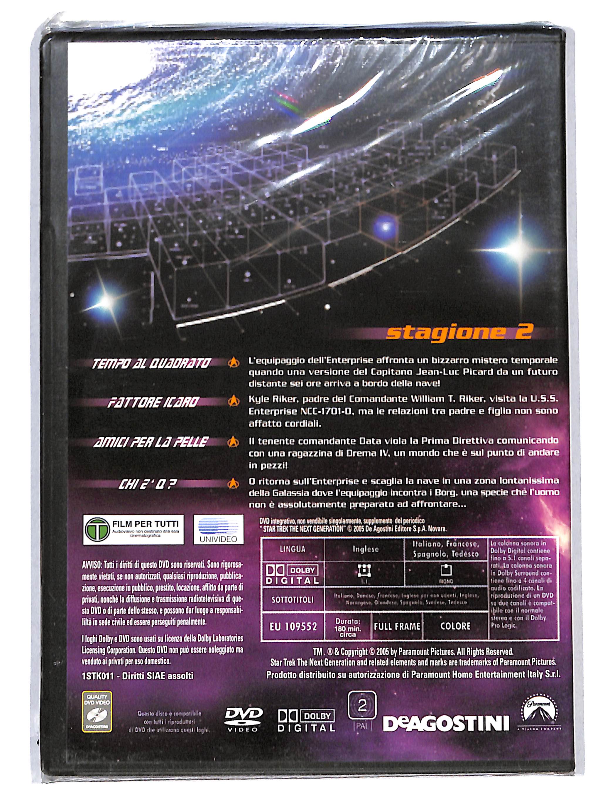 EBOND Star Trek The next generation - Stagione 2 vol.4 EDITORIALE DVD DB750643 - Image 2