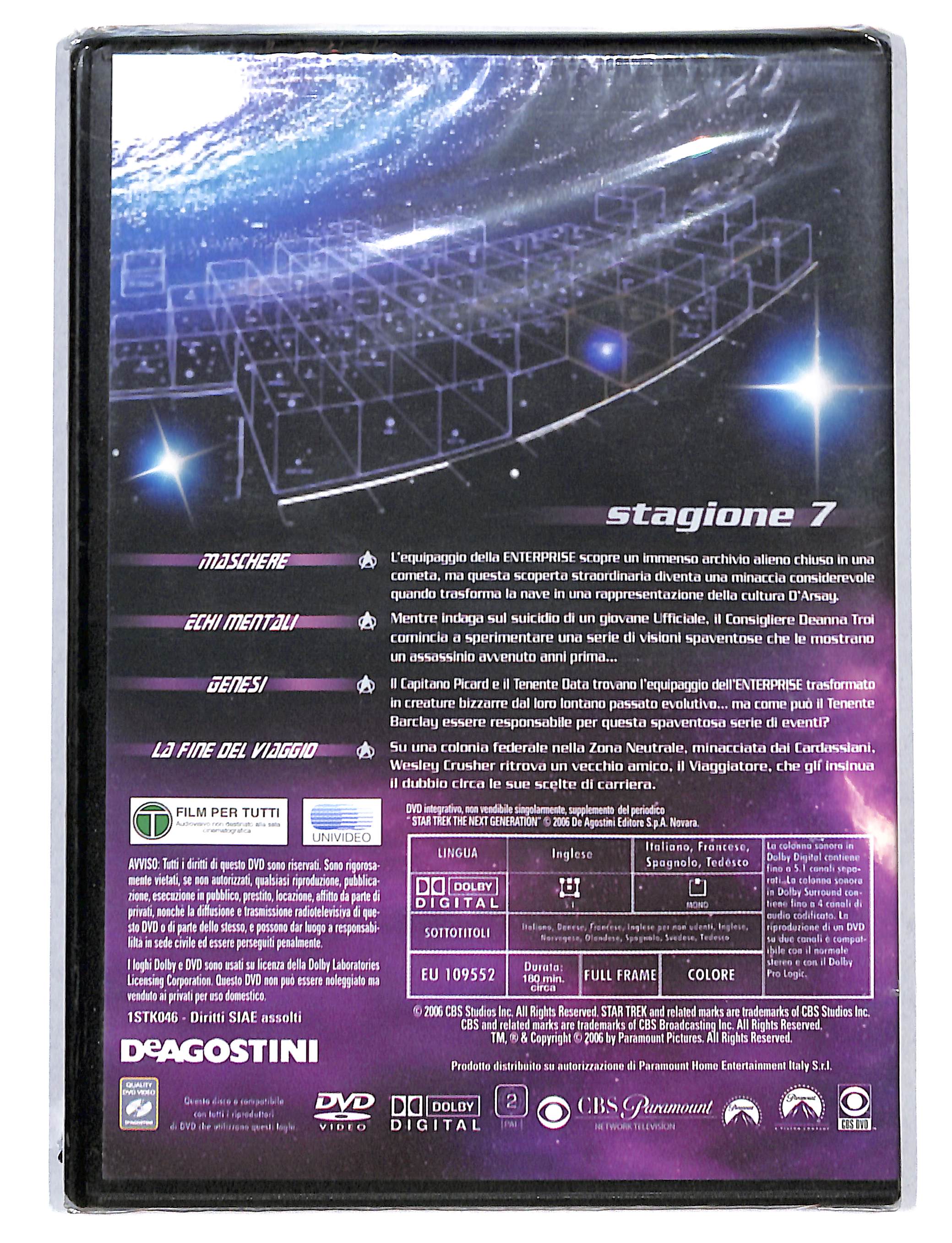 EBOND Star Trek the next generation stagione 7 vol.5 EDITORIALE DVD DB750653 - Image 2