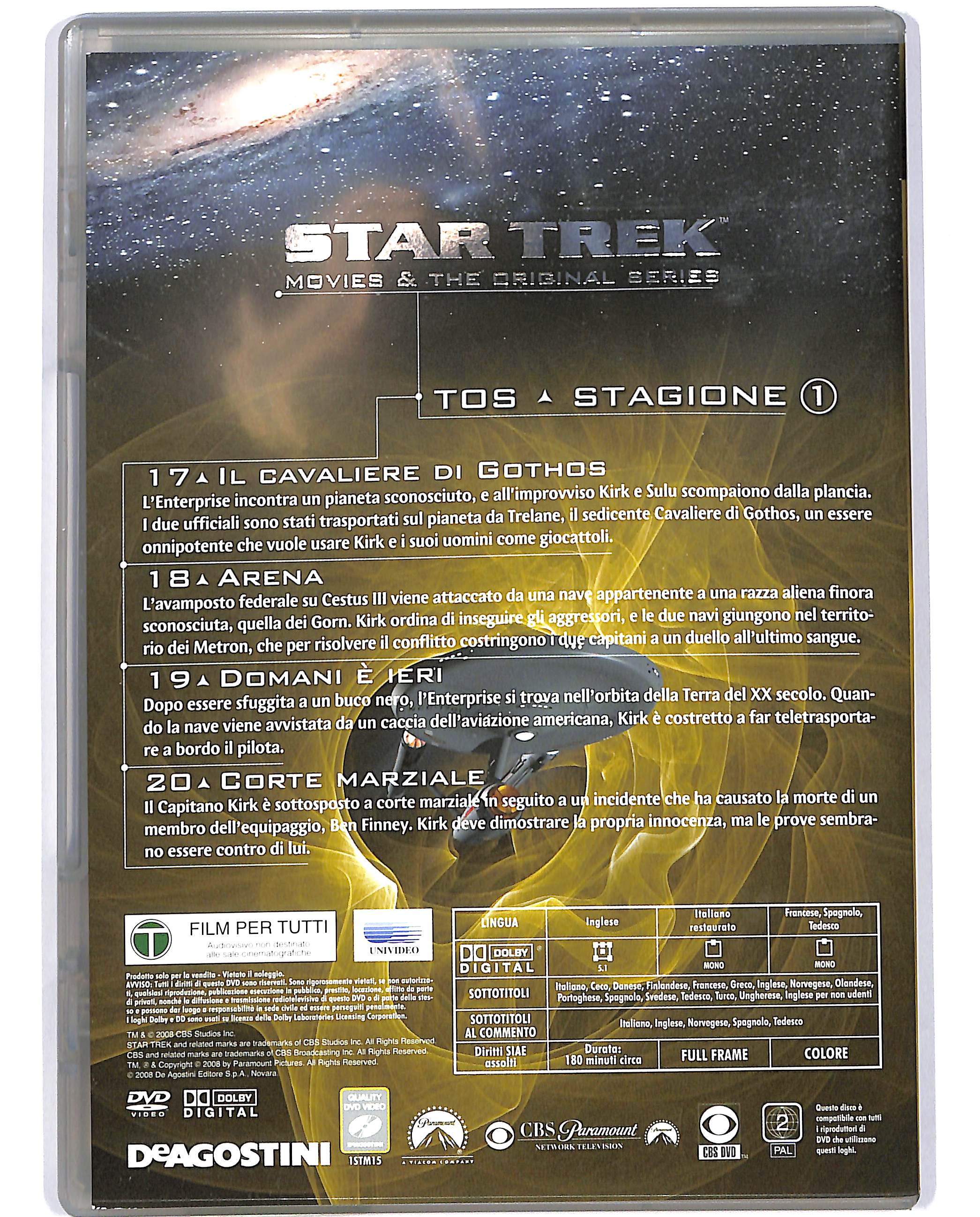 EBOND Star Trek TOS Stagione 1 Vol.15 EDITORIALE DVD DB754644 - Image 2