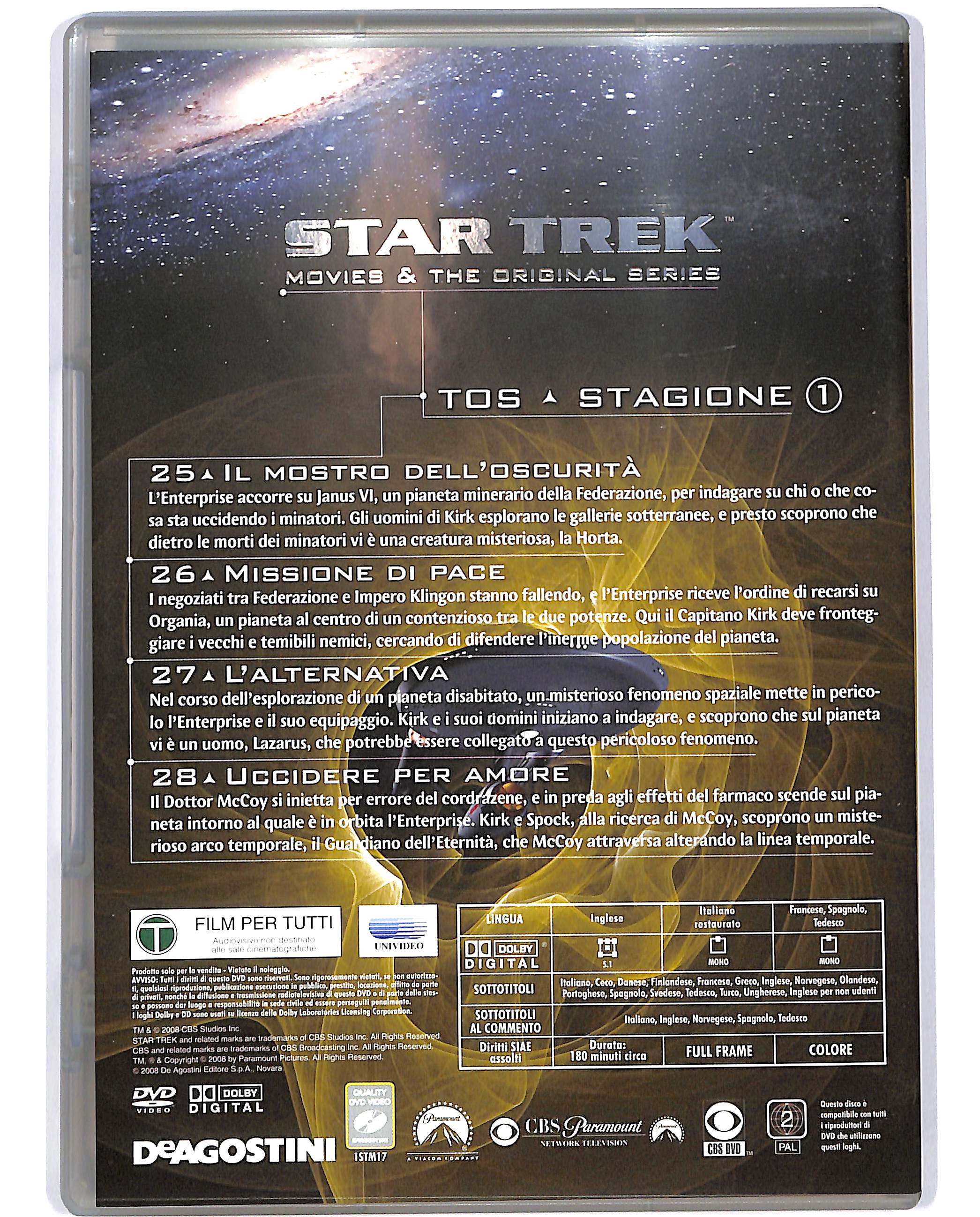 EBOND Star Trek Tos Stagione 1 Vol 17 EDITORIALE DVD DB754646 - Image 2