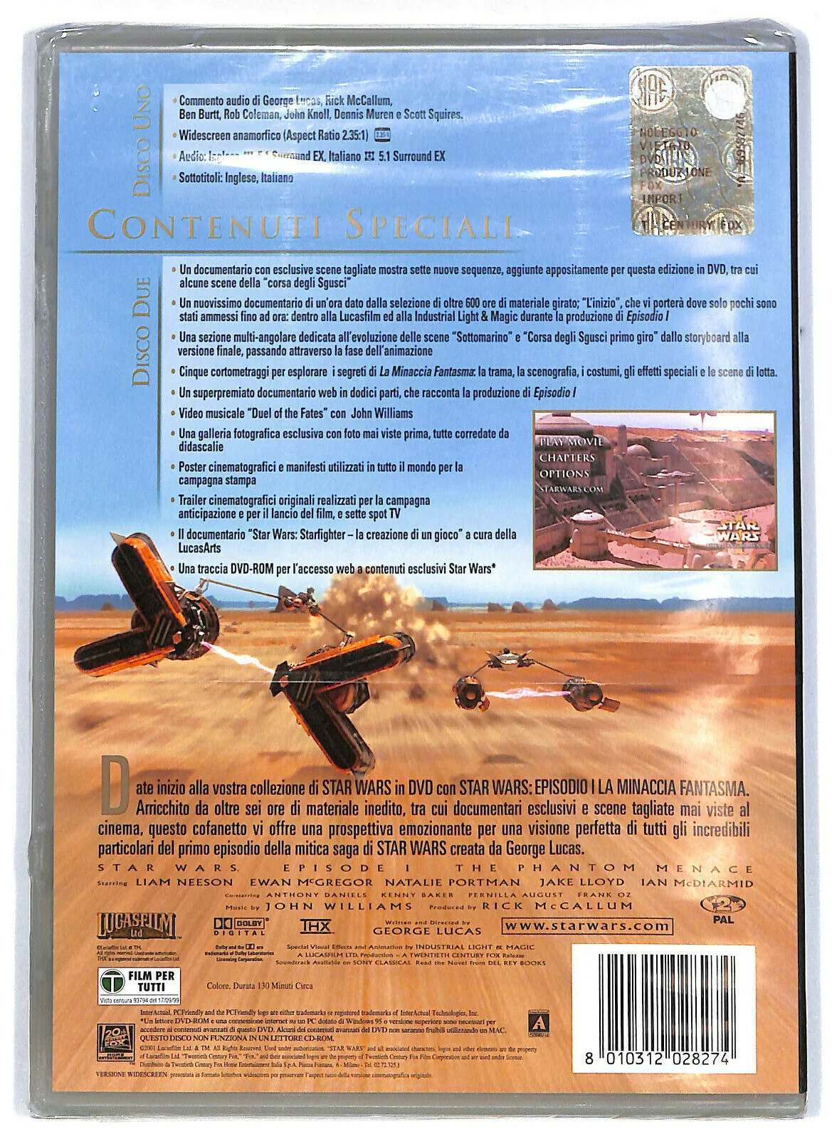 EBOND Star Wars Episodio I - La Minaccia Fantasma NOLEGGIO DVD DB720105 - Image 2