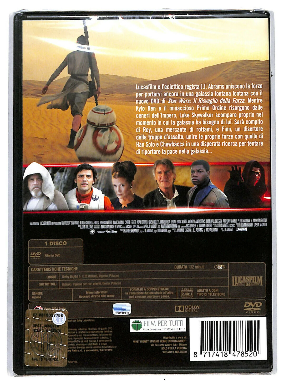 EBOND Star Wars - Il Risveglio Della Forza DVD DB752619 - Image 2