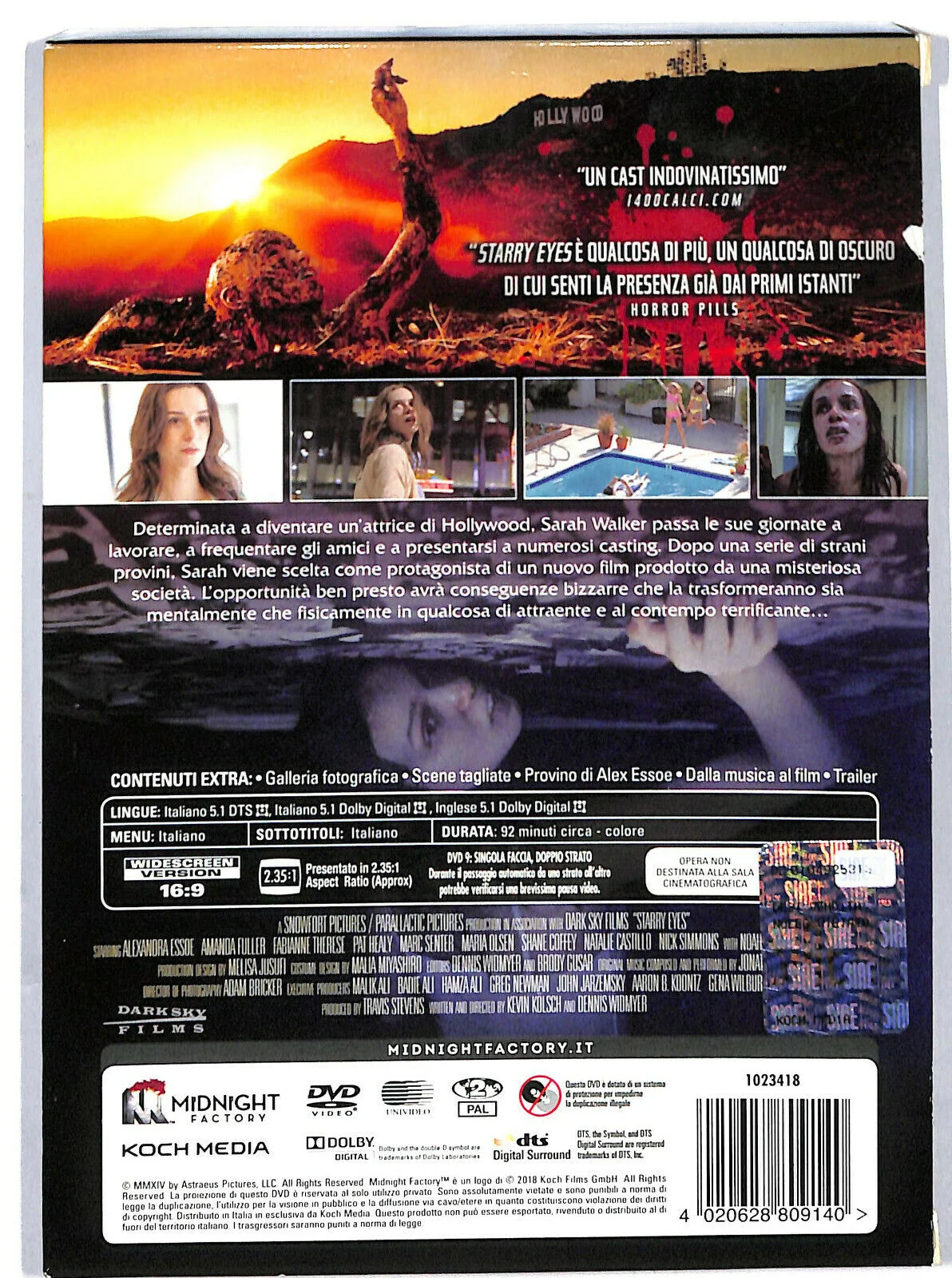 EBOND Starry Eyes (limited Edition+booklet) DVD DB710336 - Image 2