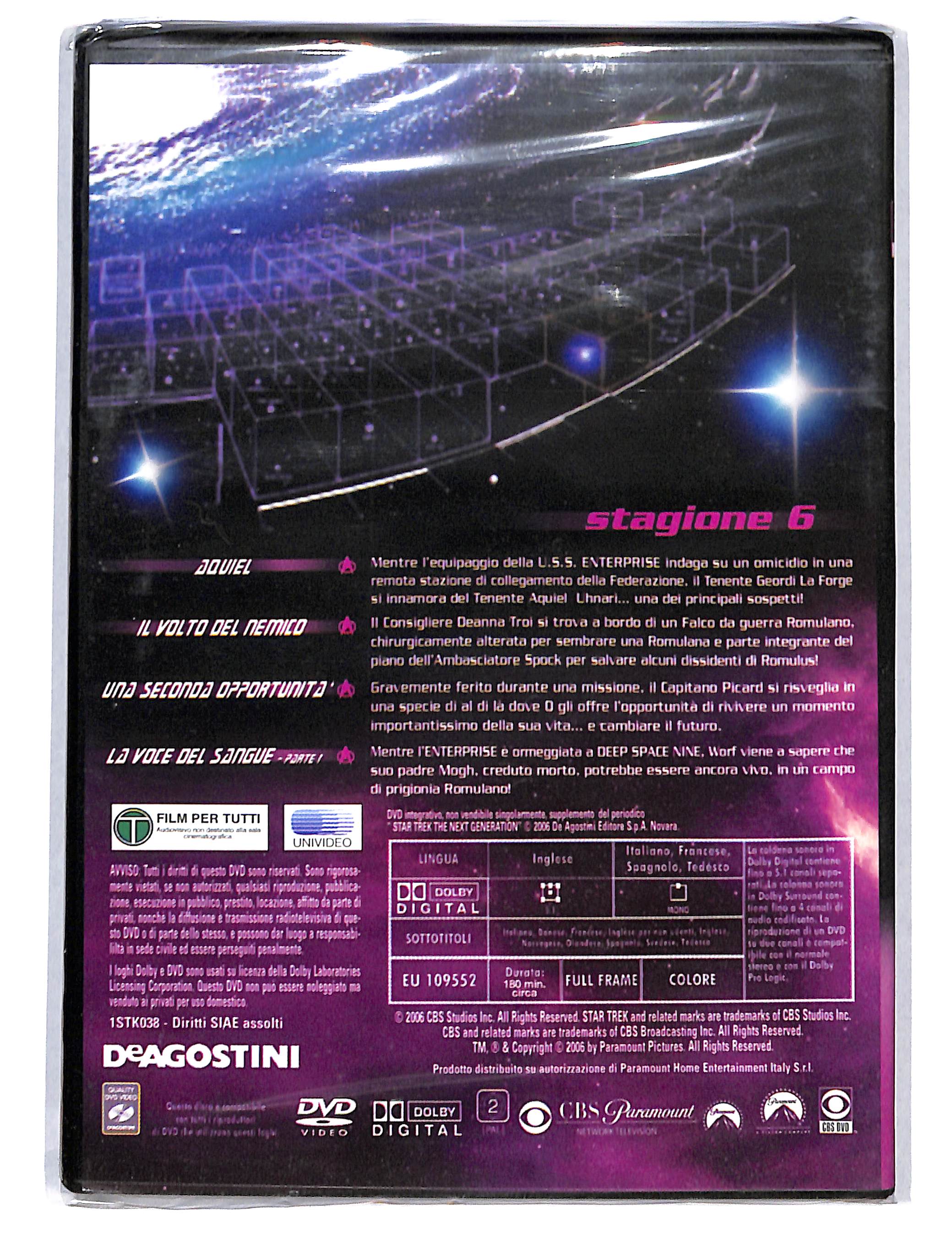 EBOND StarTrek the next Generation Stagione 6 vol.4 EDITORIALE DVD DB750651 - Image 2