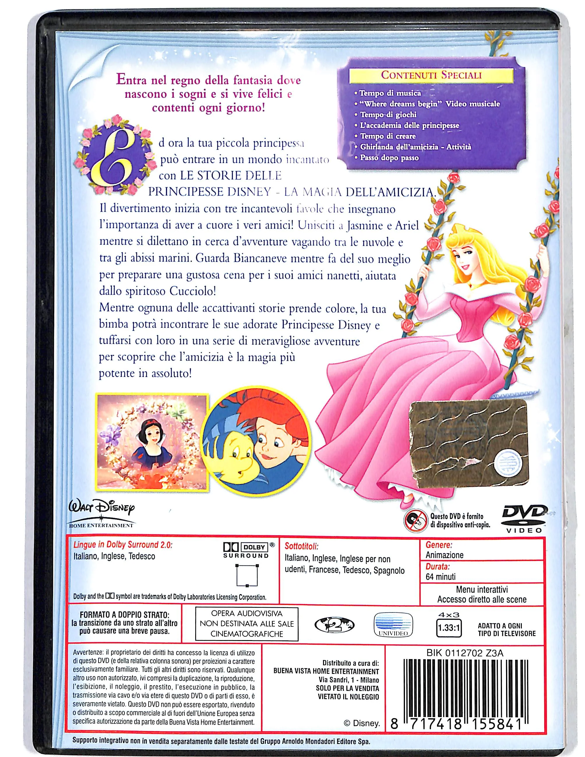 EBOND Storie di Principesse La magia dell'amicizia vol.2 DVD DB715631 - Image 2