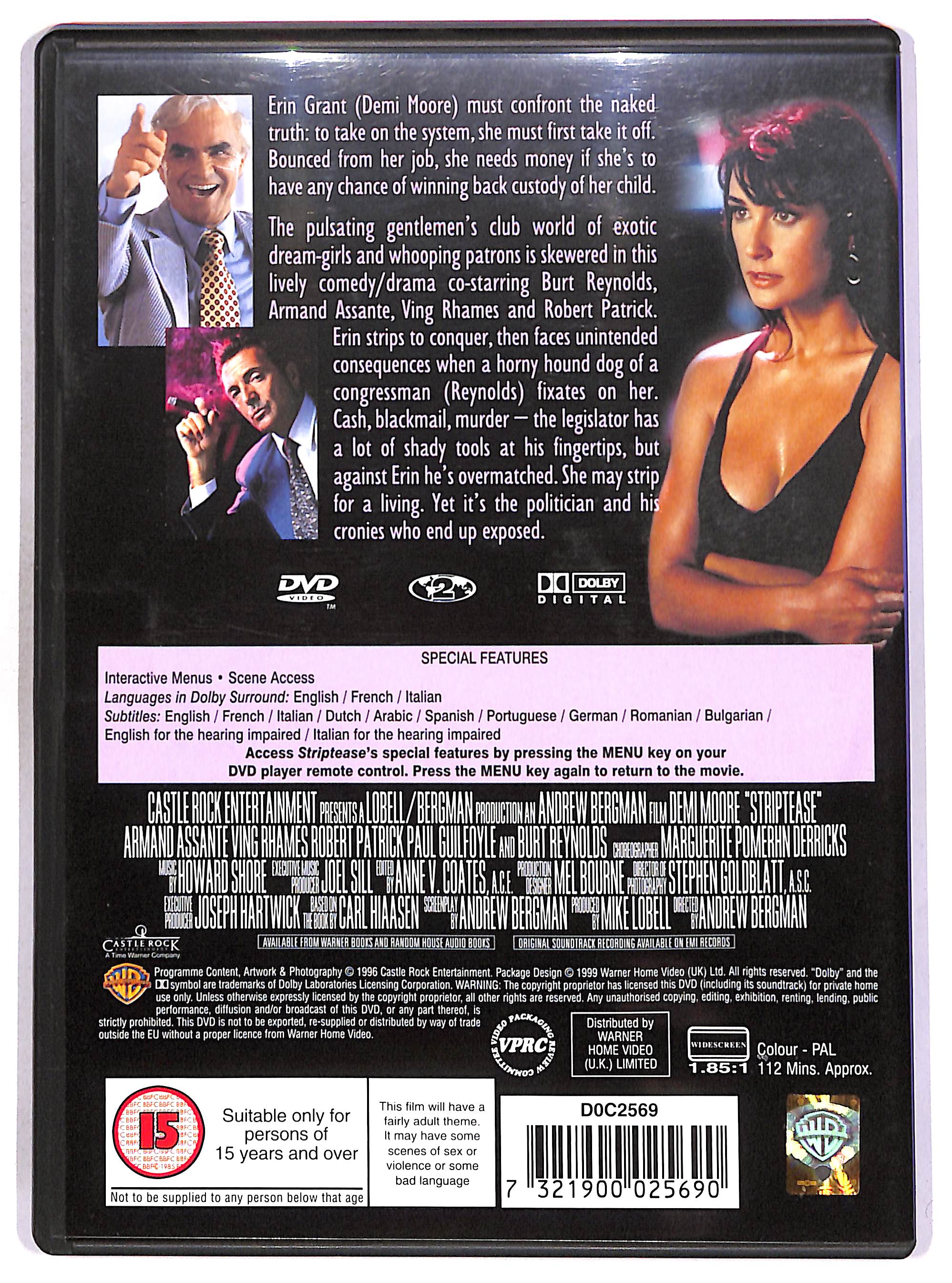 EBOND Striptease [UK Ver.] DVD DB750963 - Image 2