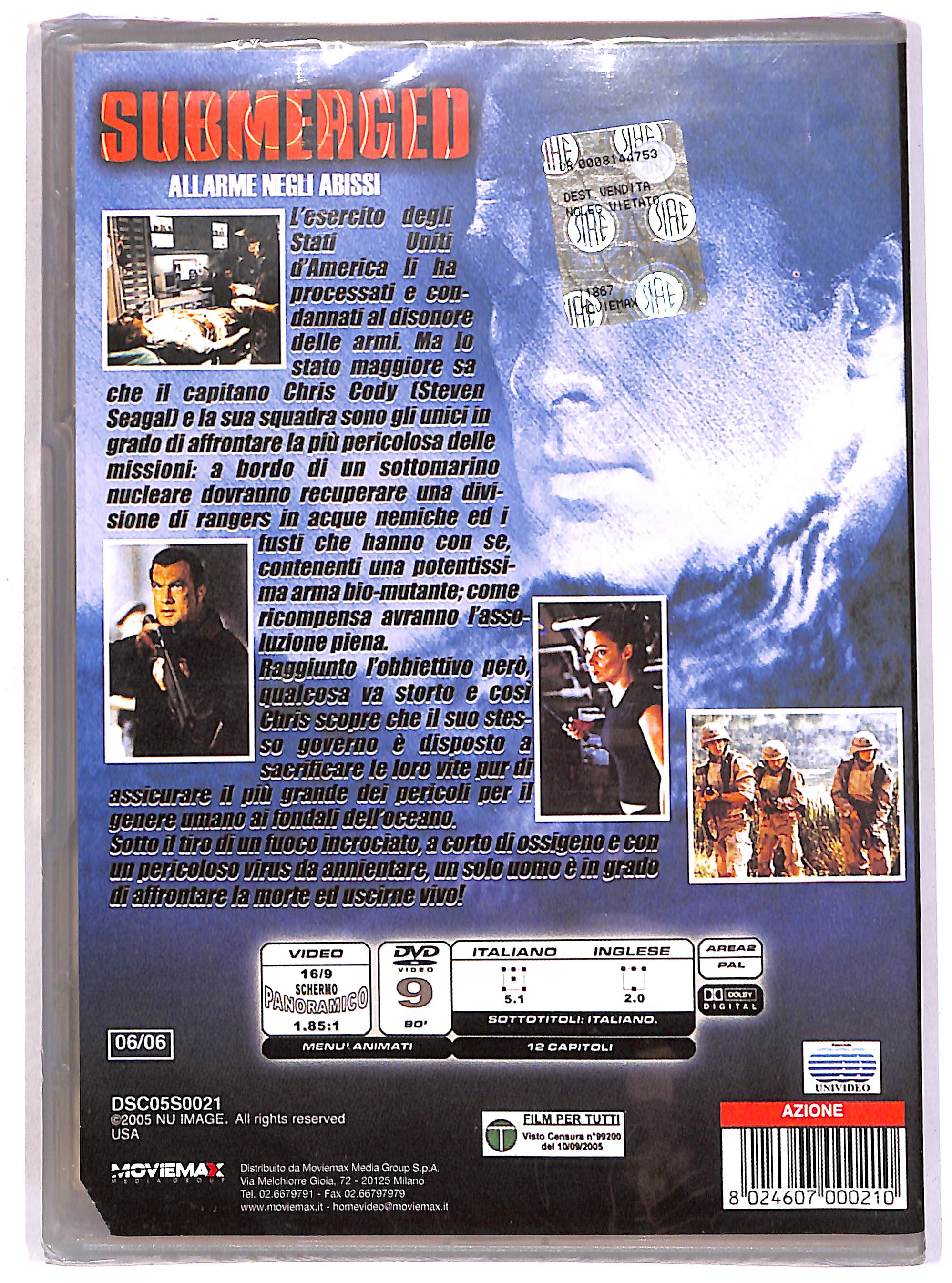 EBOND Submerged - Allarme negli abissi DVD DB693804 - Image 2