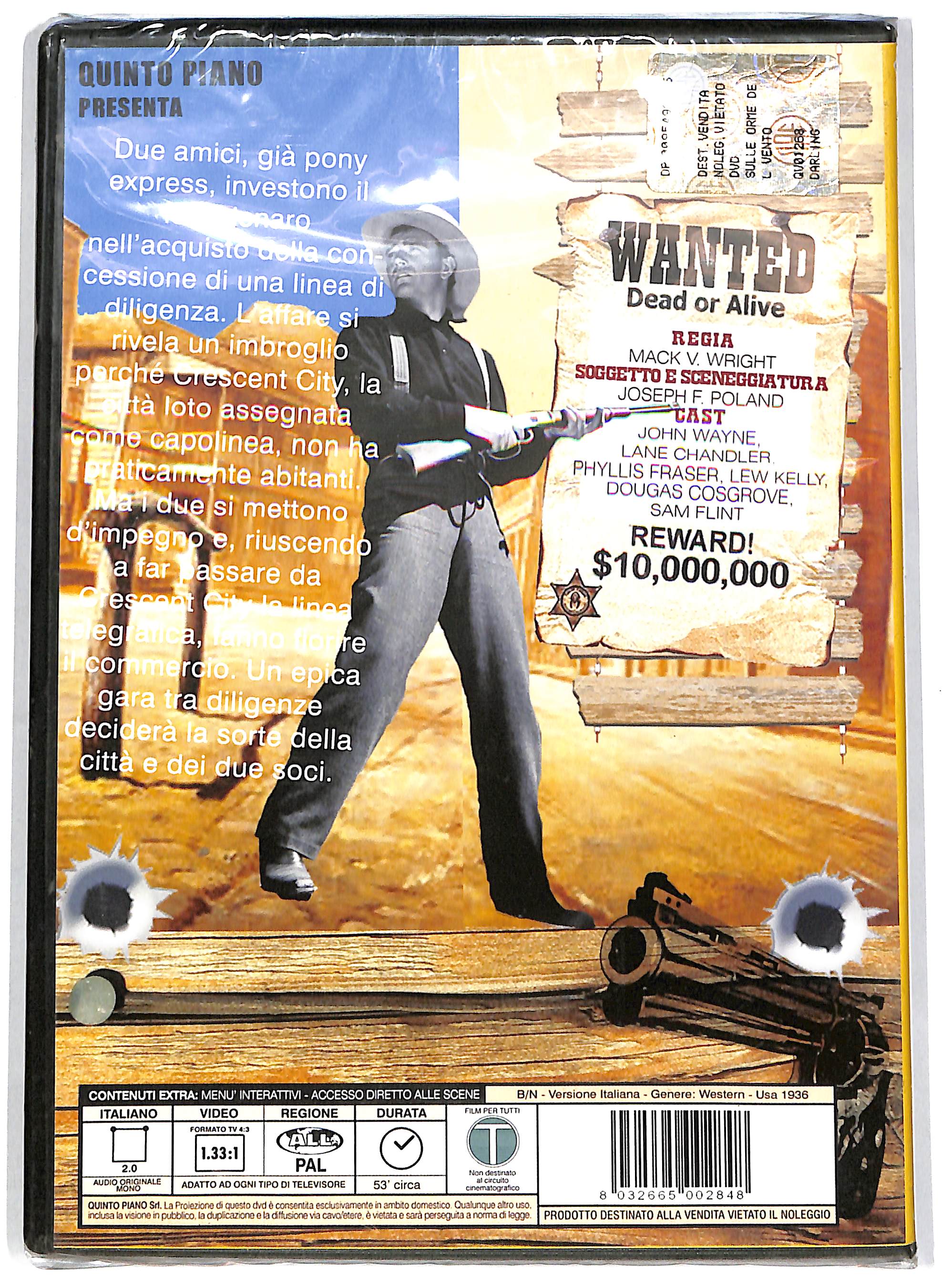 EBOND Sulle orme del vento (John Wayne Collection) DVD DB696620 - Image 2