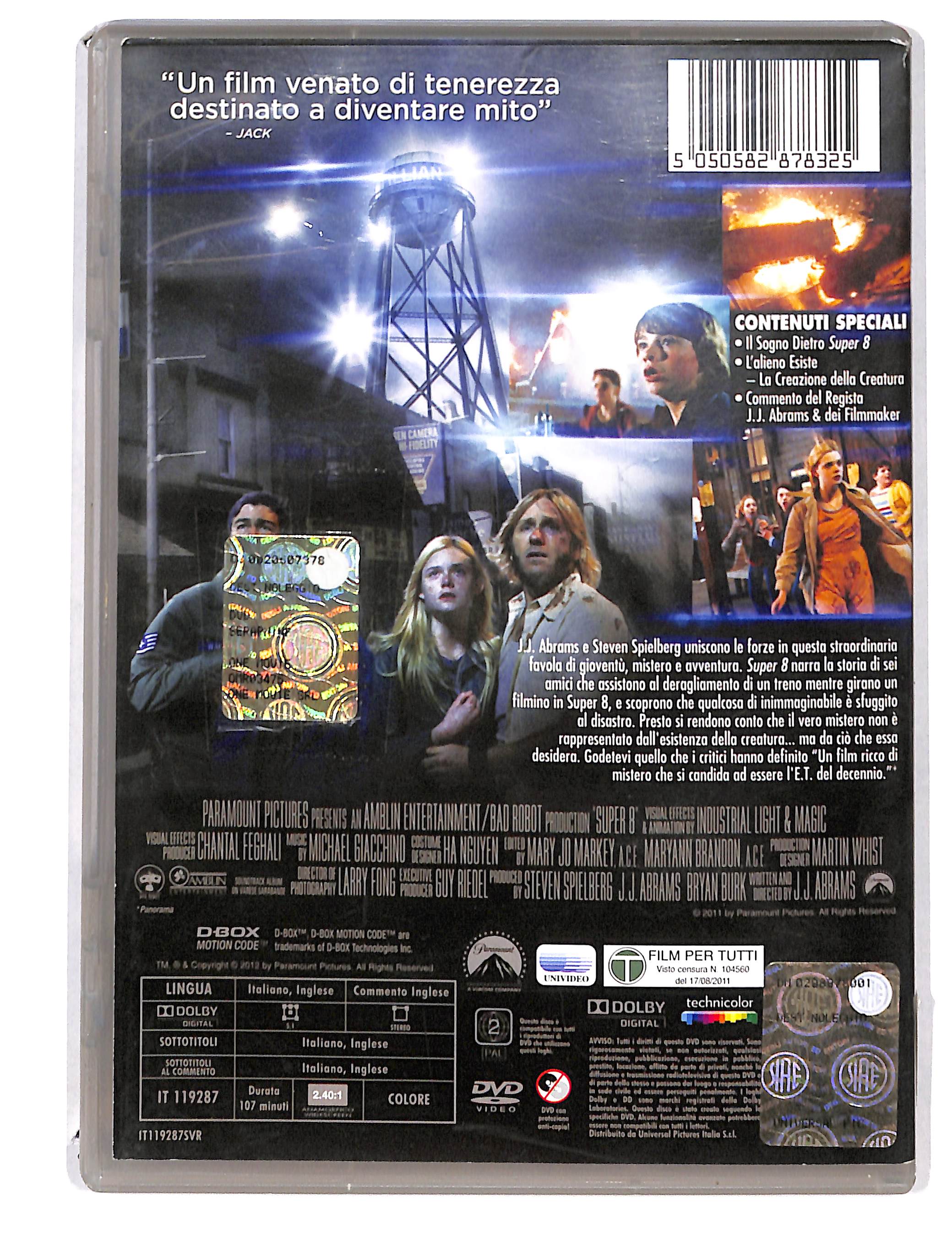 EBOND Super 8 NOLEGGIO DVD DB709965 - Image 2