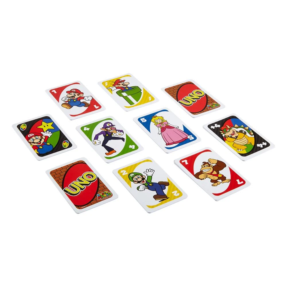 SUPER MARIO CARD GAME UNO P049131 - Image 2