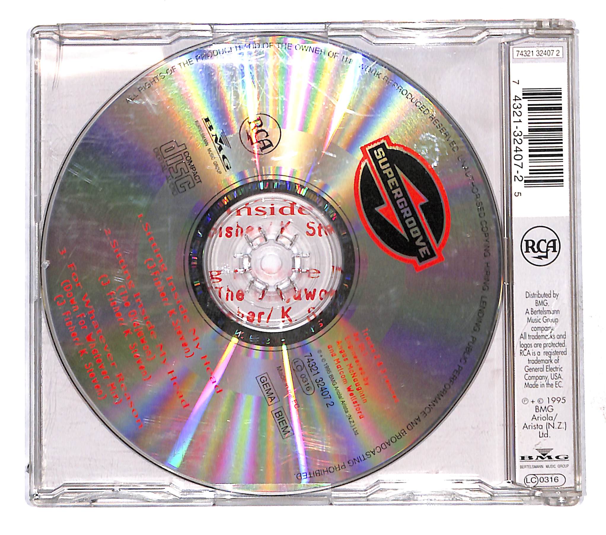 EBOND Supergroove - Sitting Inside My Head CD CB109748 - Image 2