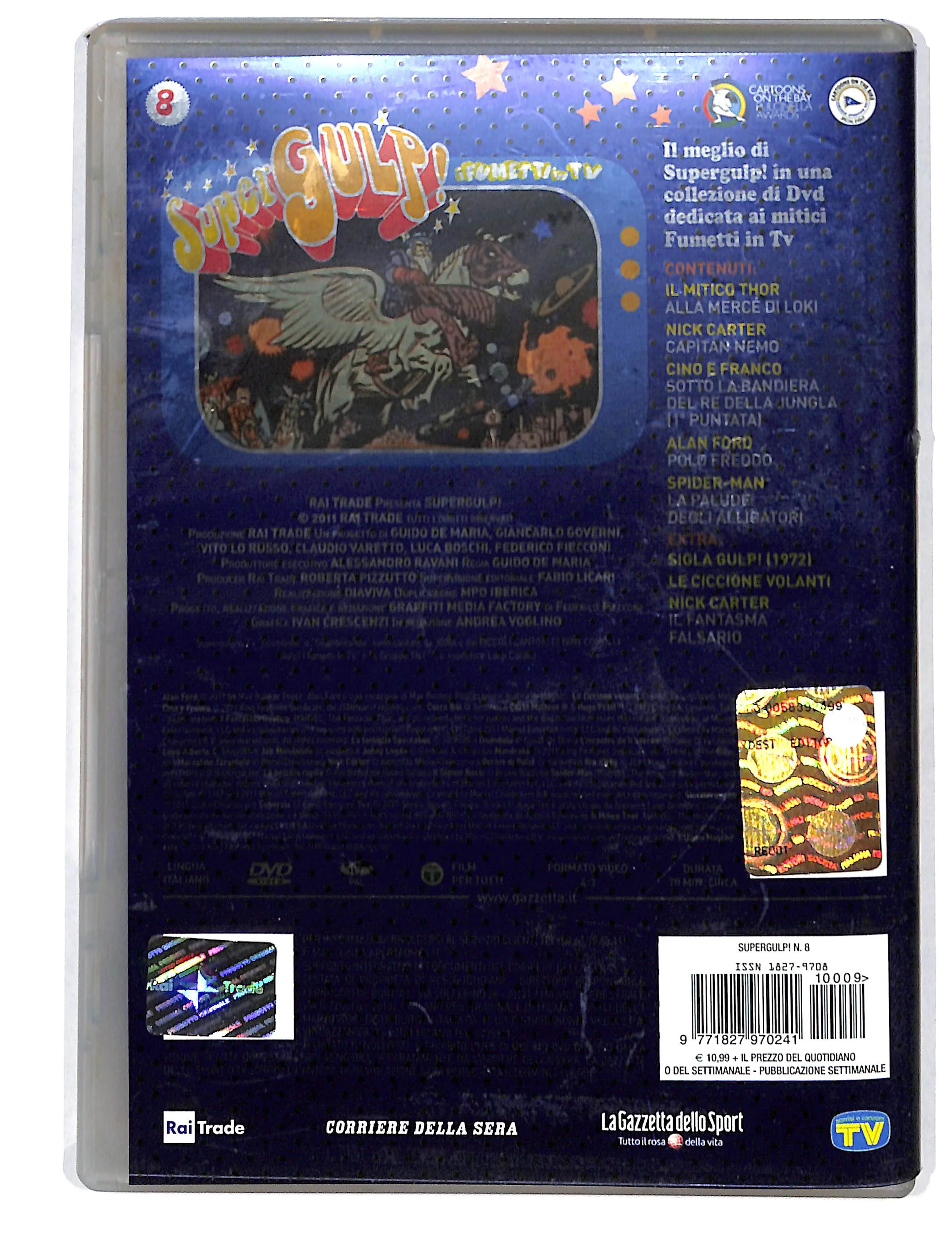 EBOND SuperGulp vol.8 Il mitico Thor EDITORIALE DVD DB709925 - Image 2