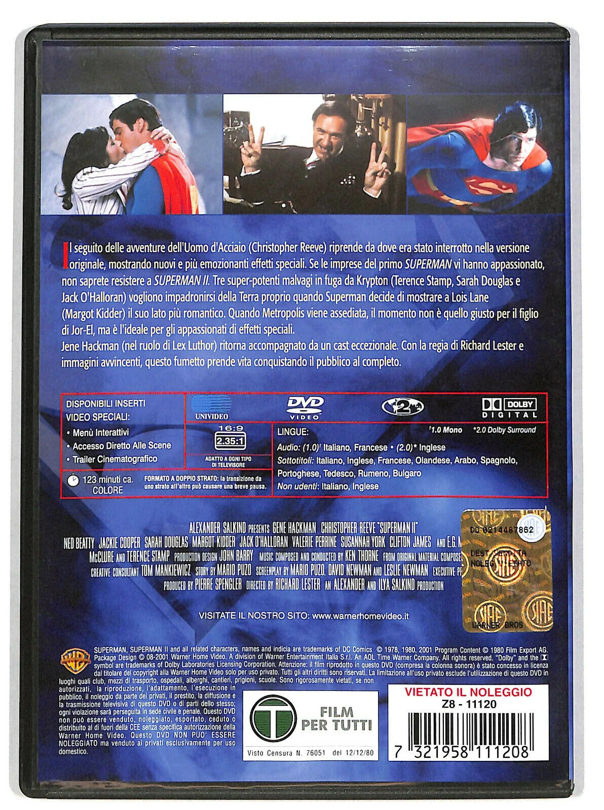 EBOND Superman 2 DVD DB712655 - Image 2