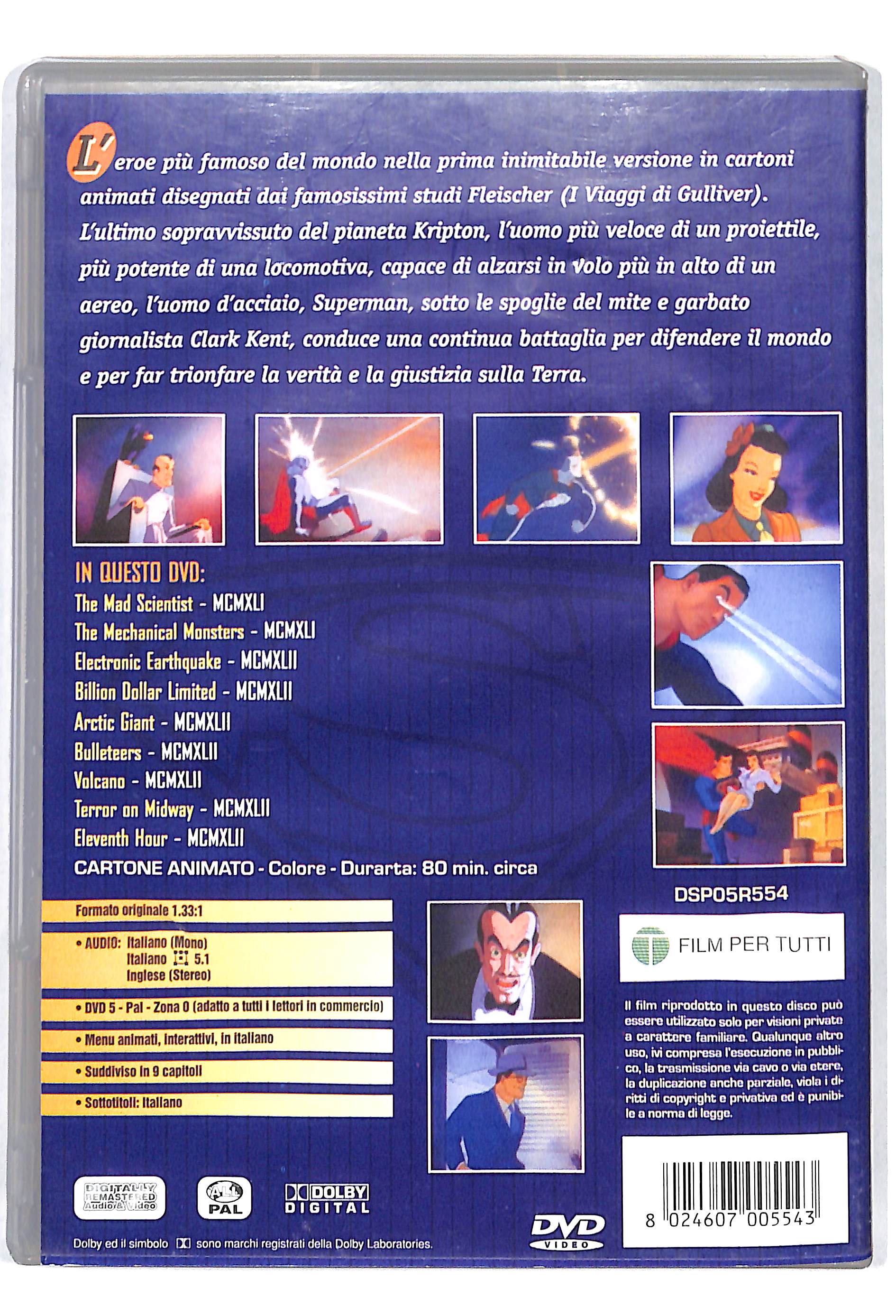 EBOND Superman II - Animazione NOLEGGIO DVD DB732902 - Image 2