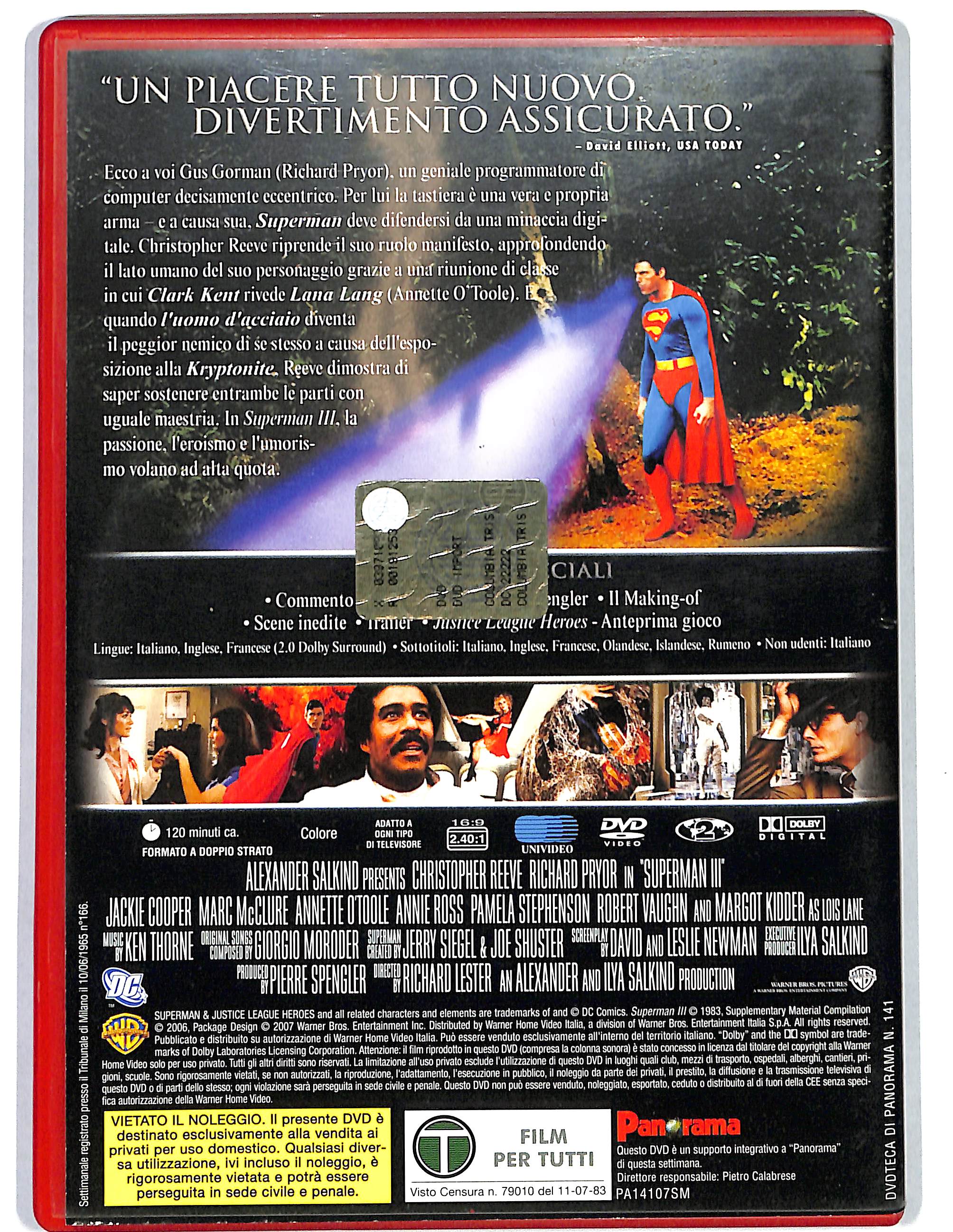 EBOND Superman III EDITORIALE DVD DB743608 - Image 2