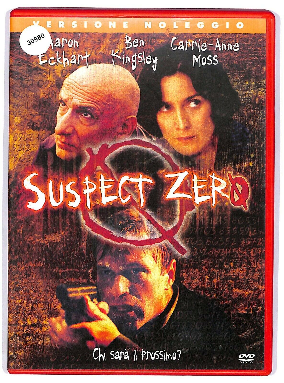 EBOND Suspect Zero Ex Noleggio DVD DB713448