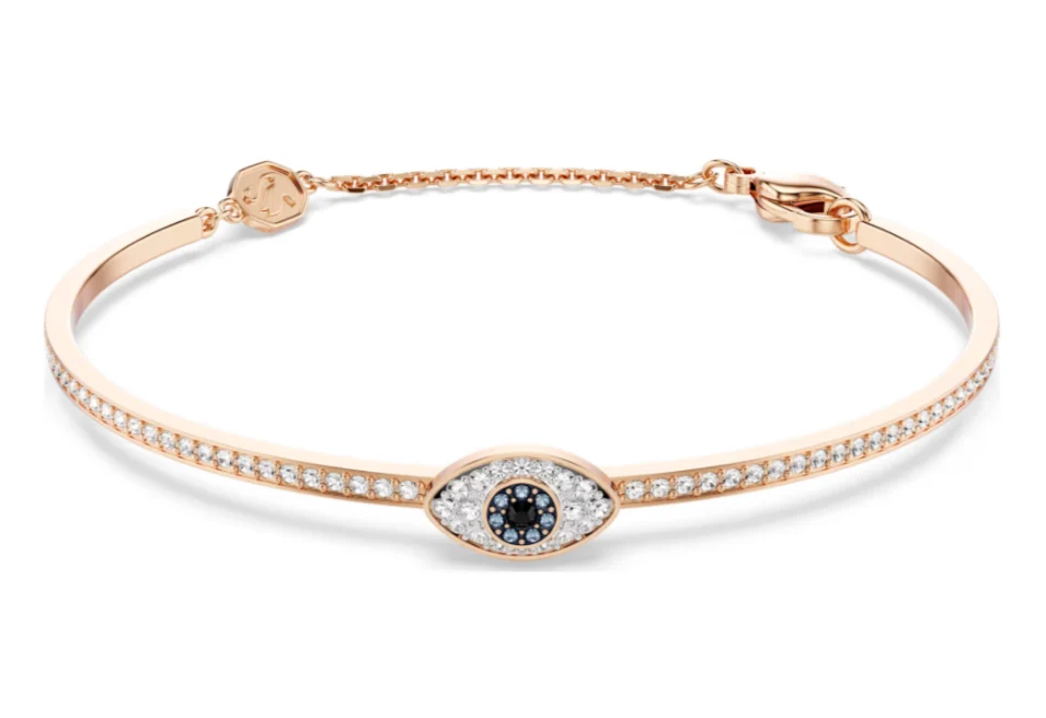 SWAROVSKI 5736985 Bracciale rigido Symbolica Occhio Multicolore Tg M SW004053