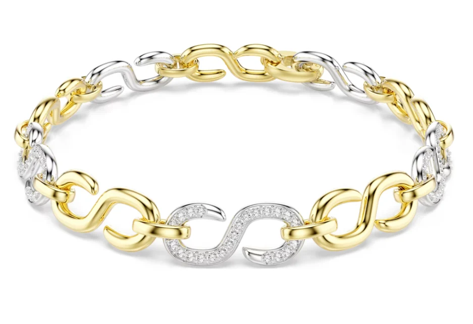 SWAROVSKI 5741792 Braccialetto Dextera Bianco Tg M SW004014