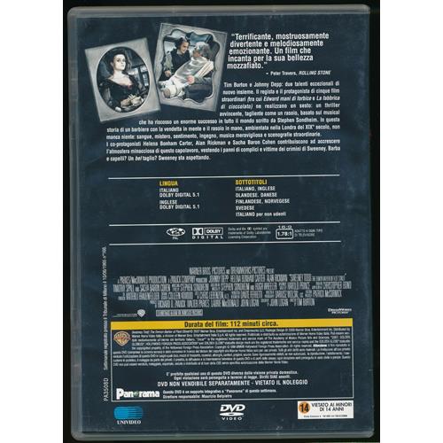 EBOND Sweeney Todd Il Diabolico Barbiere Di Fleet Street EDitorile DVD DB613603 - Image 2
