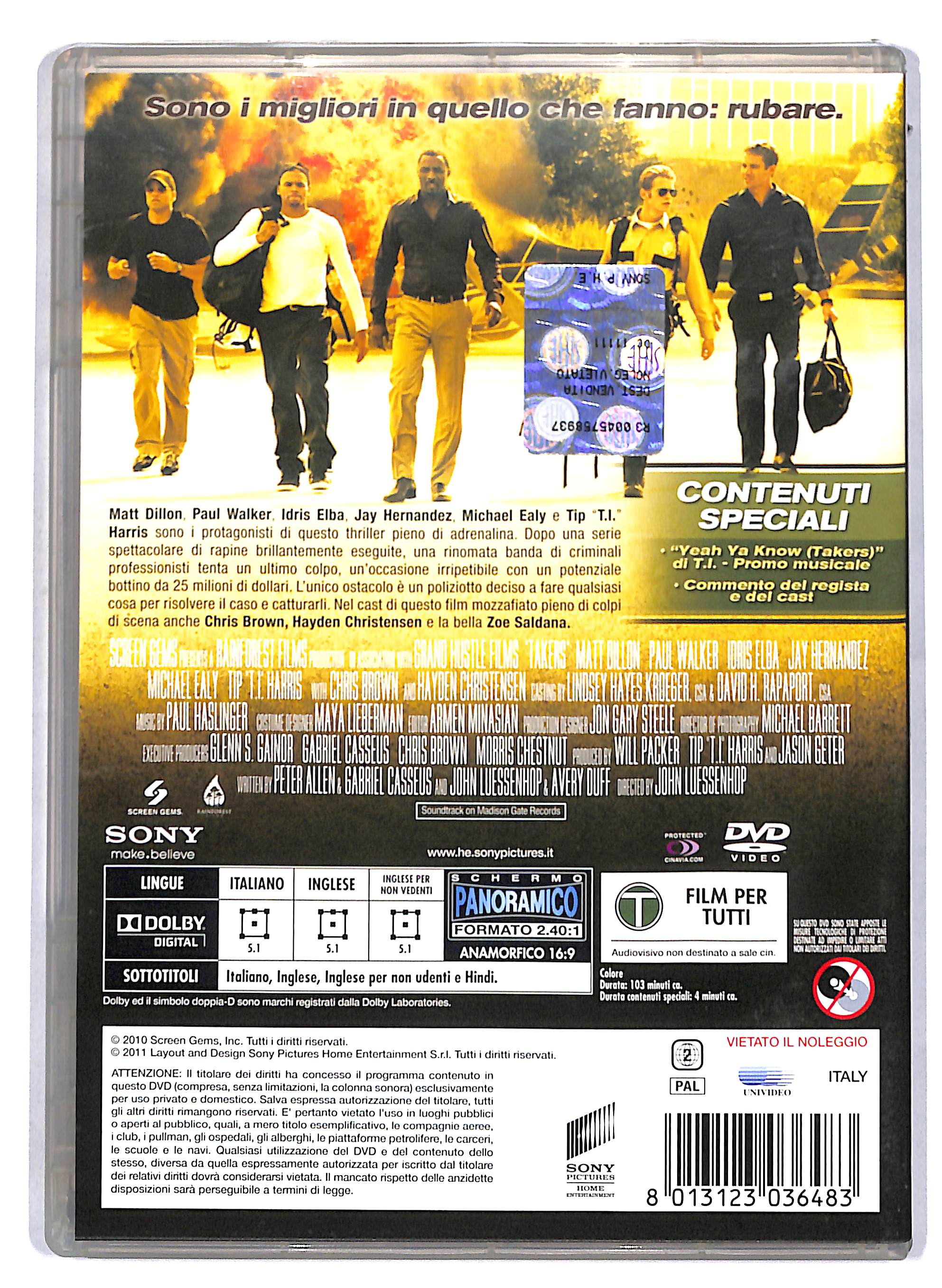 EBOND Takers DVD DB760151 - Image 2