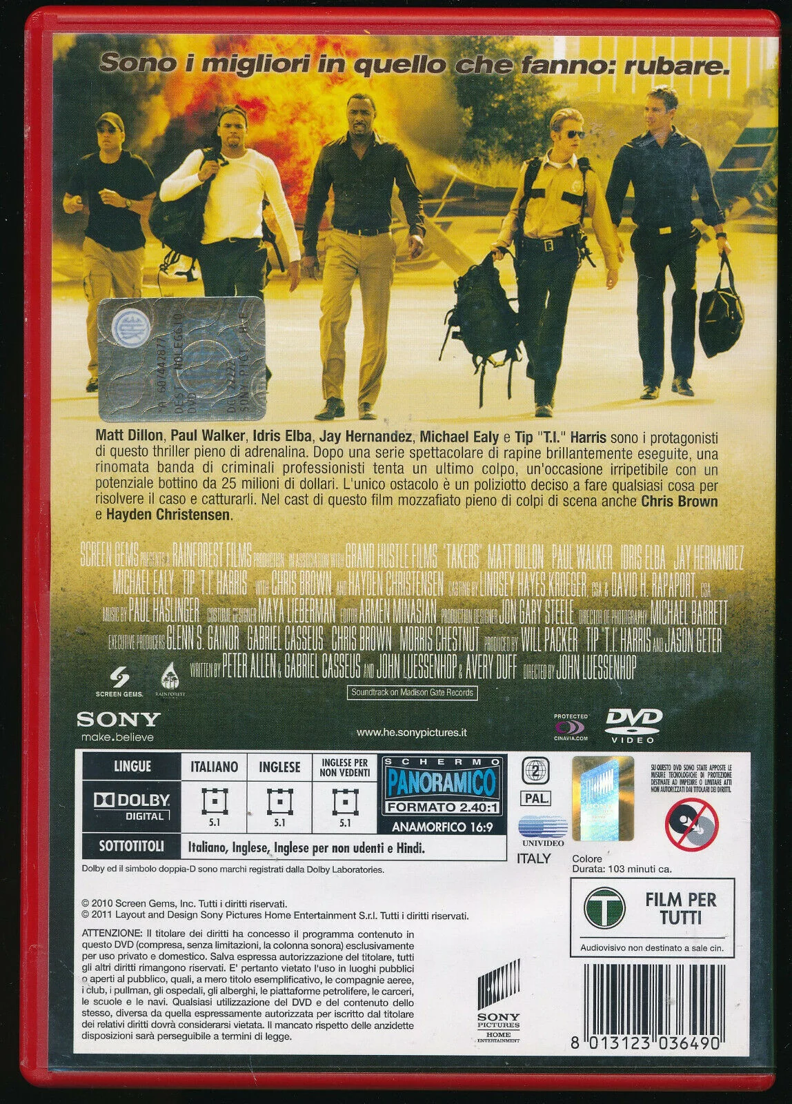 EBOND Takers Ex Noleggio DVD DB720861 - Image 2