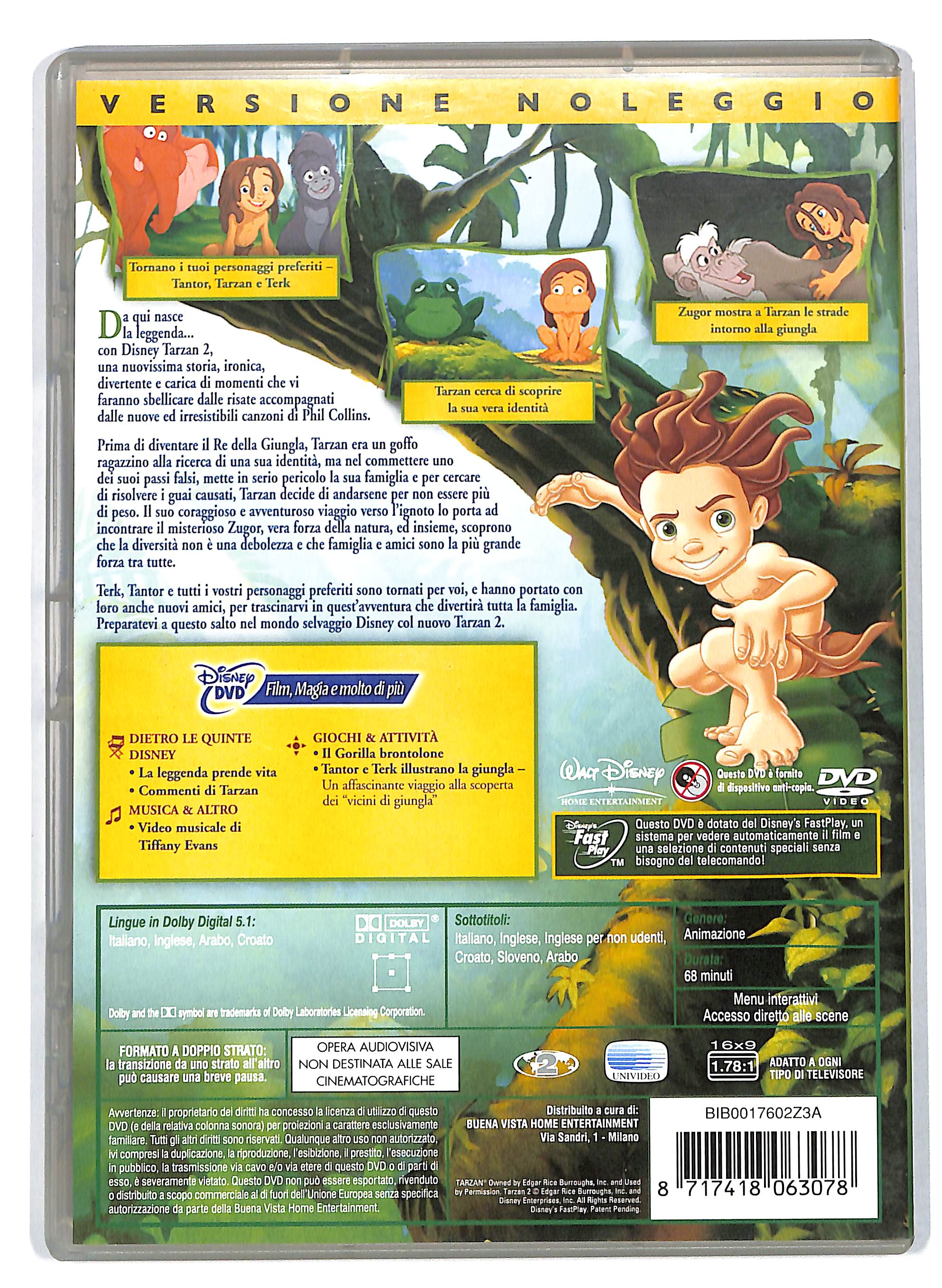 EBOND Tarzan 2 NOLEGGIO DVD DB745803 - Image 2
