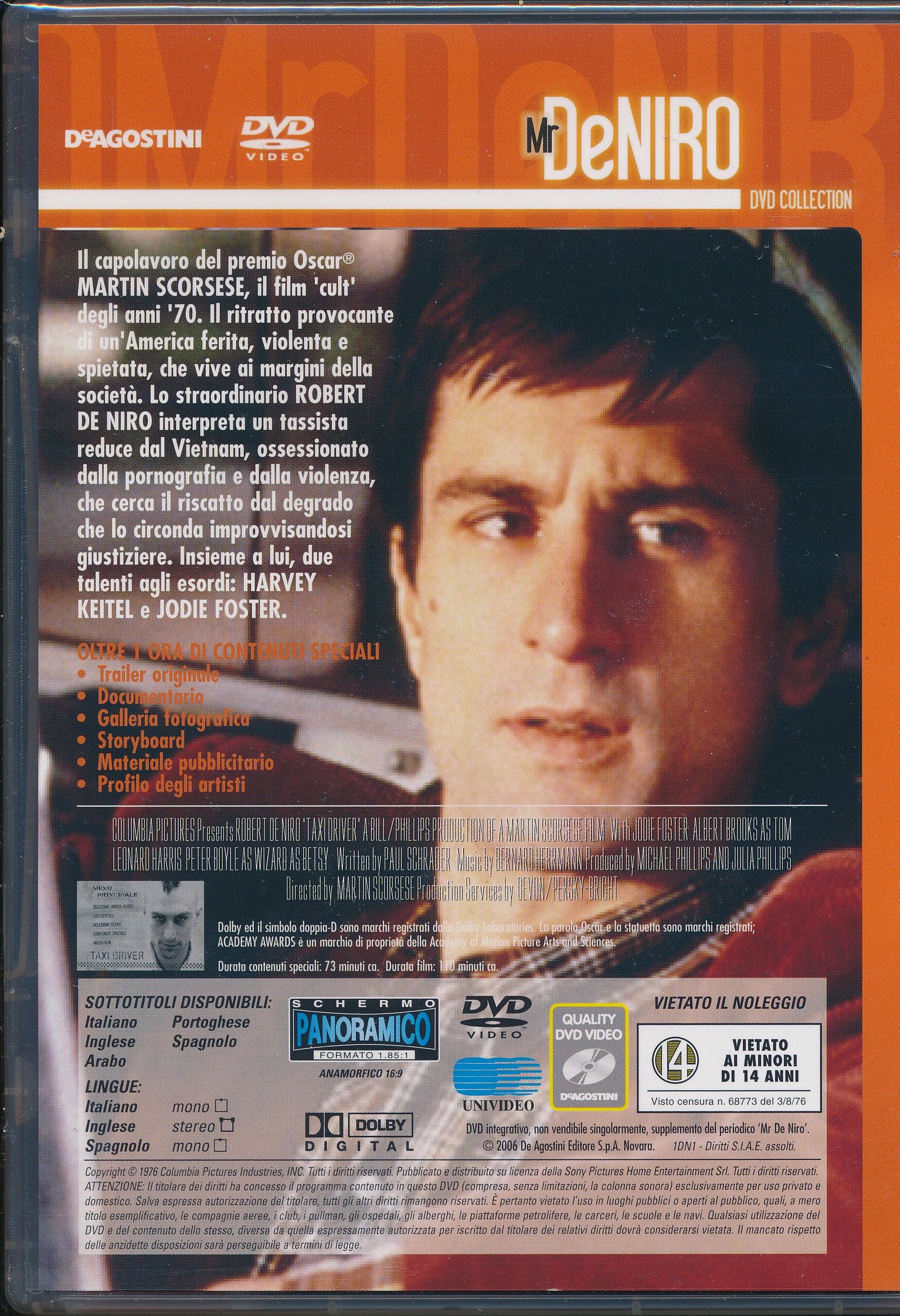 EBOND Taxi driver - Mr De Niro Collection [Editoriale De Agostini] DVD DB729215 - Image 2