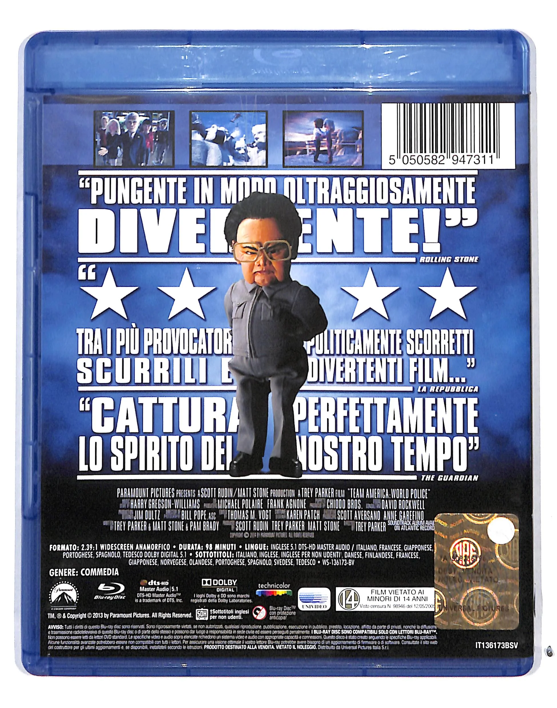 EBOND Team America: World Police BLURAY BLURAY DB685165 - Image 2