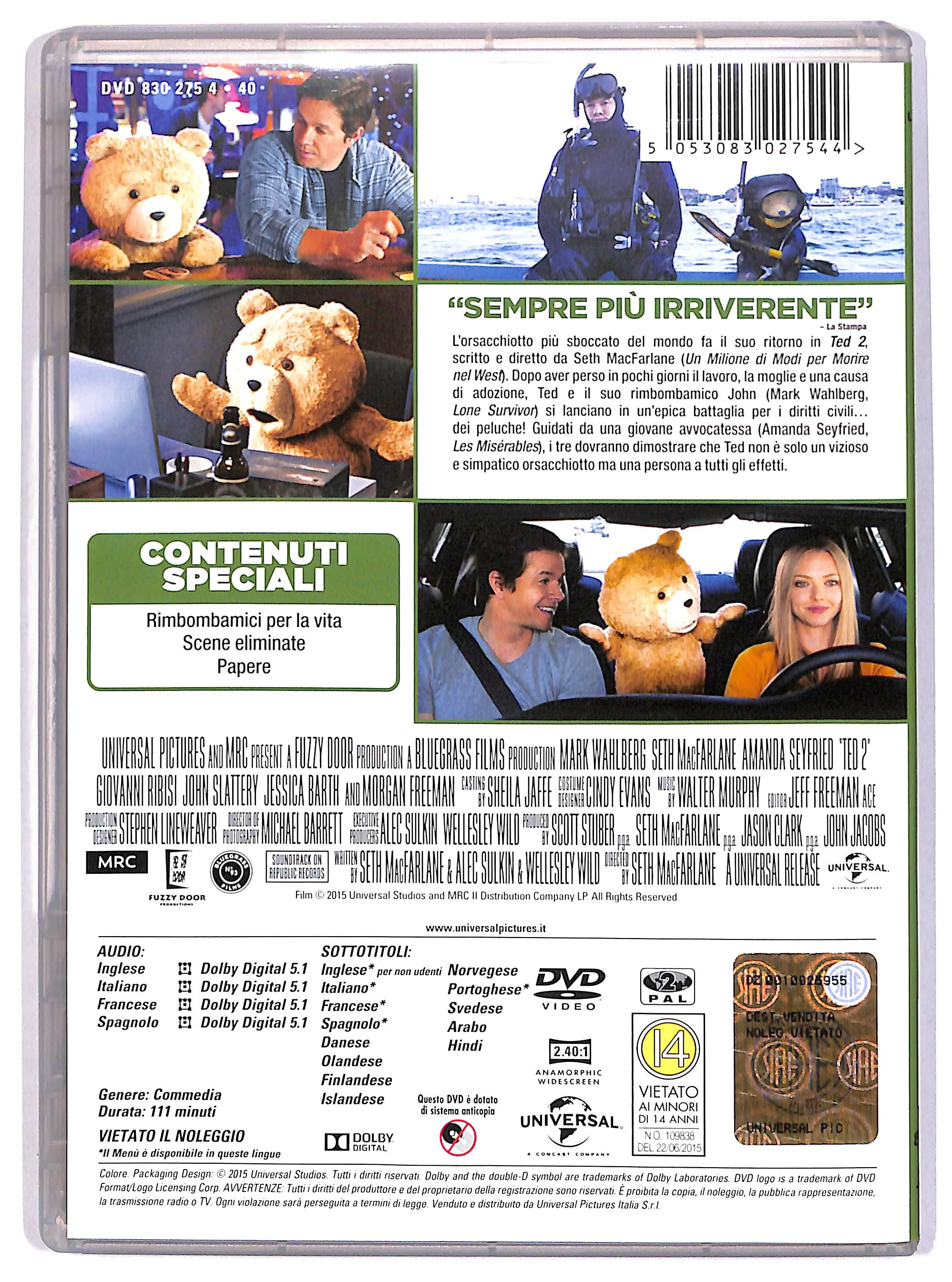 EBOND Ted 2 NOLEGGIO DVD DB723226 - Image 2