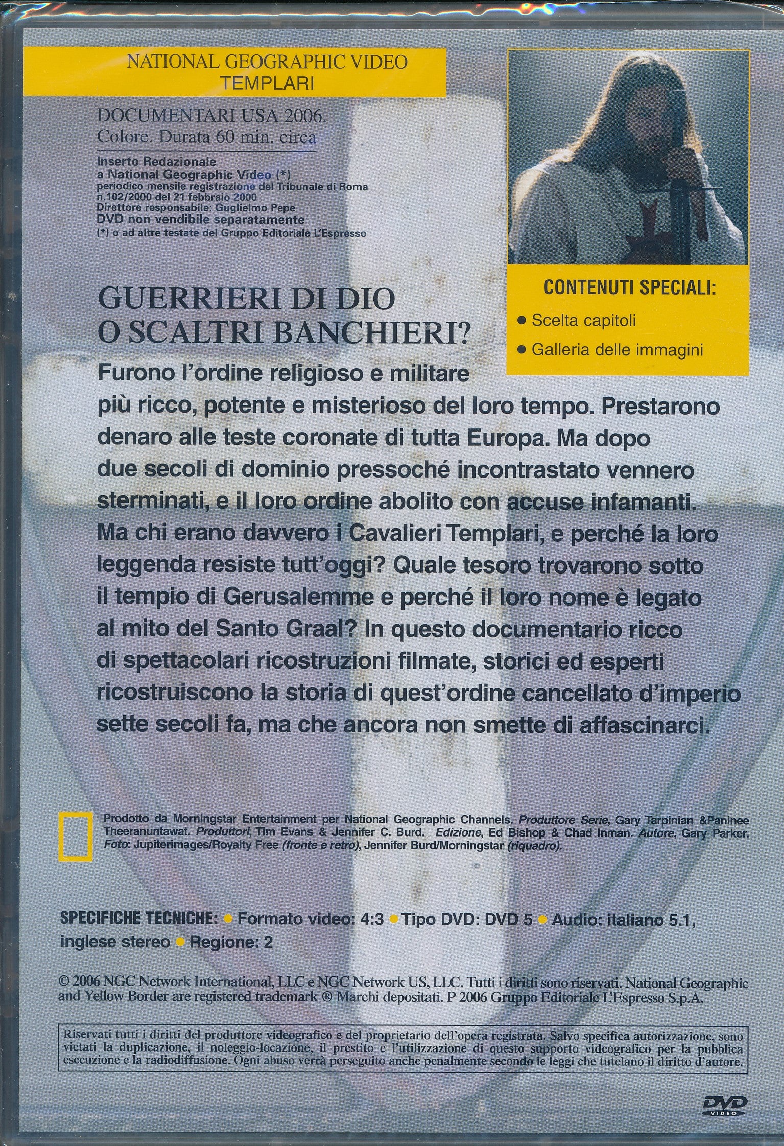 EBOND Templari National Geographic n. 46 DVD DB712634 - Image 2