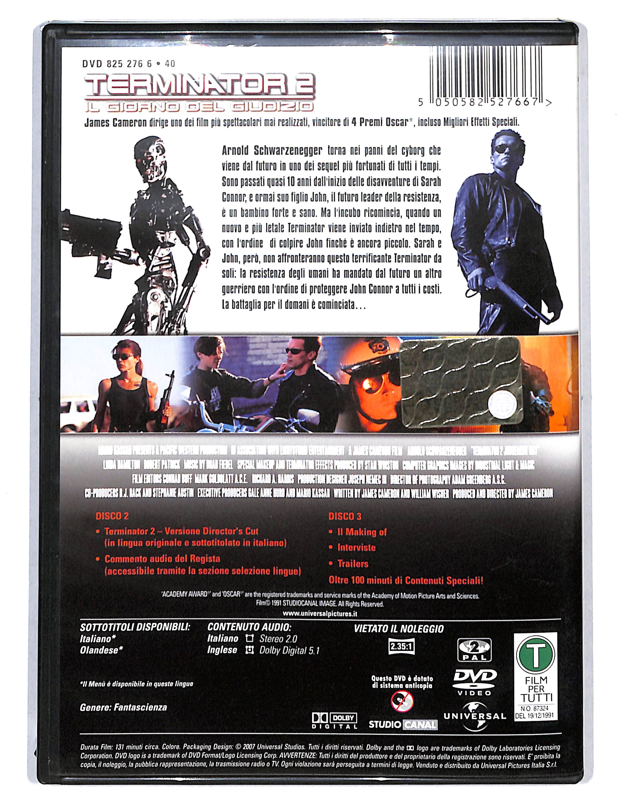 EBOND Terminator 2 - Il Giorno Del Giudizio EDIZIONE SPECIALE DVD DB727816 - Image 2