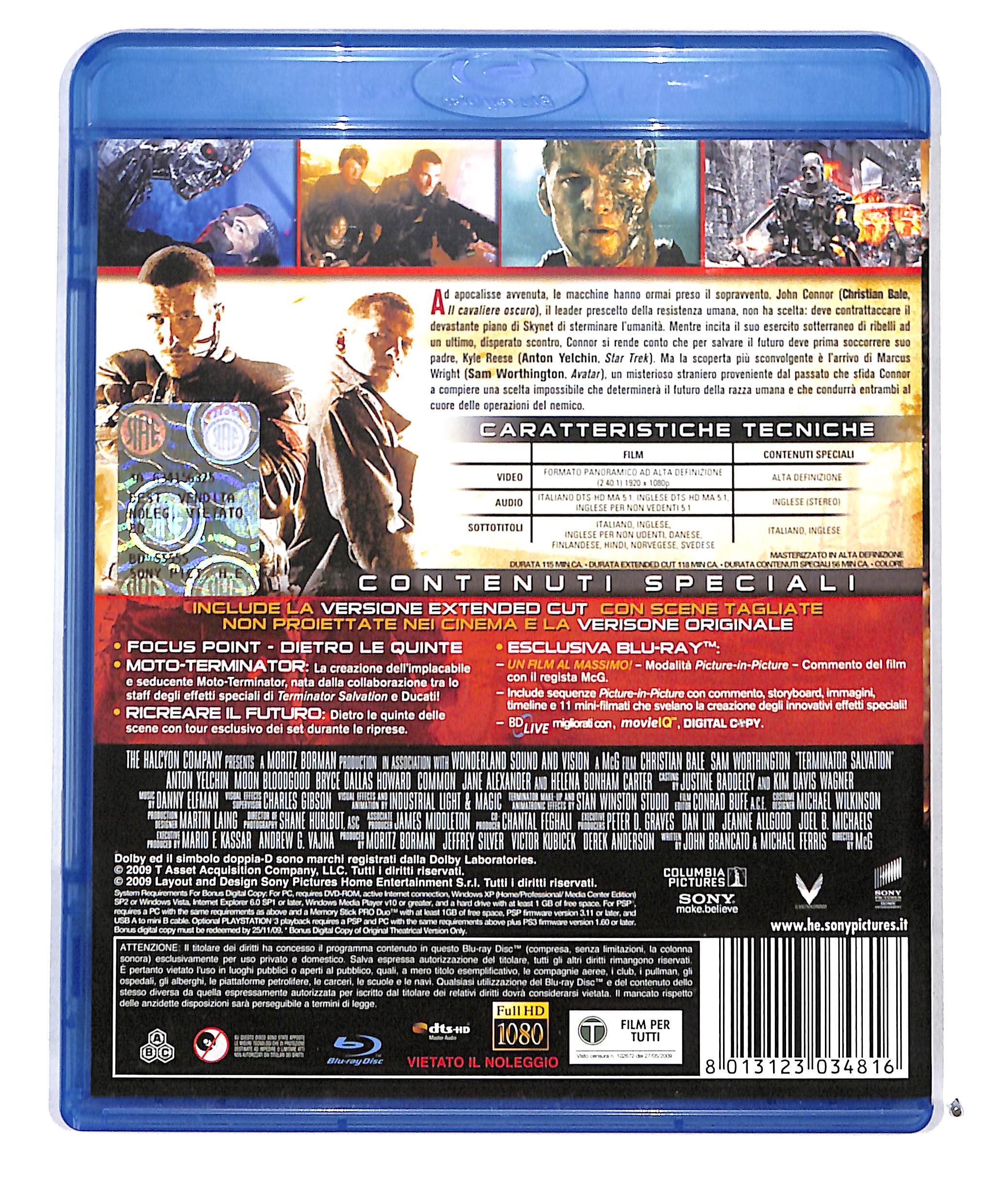 EBOND Terminator Salvation BLURAY BLURAY DB711646 - Image 2