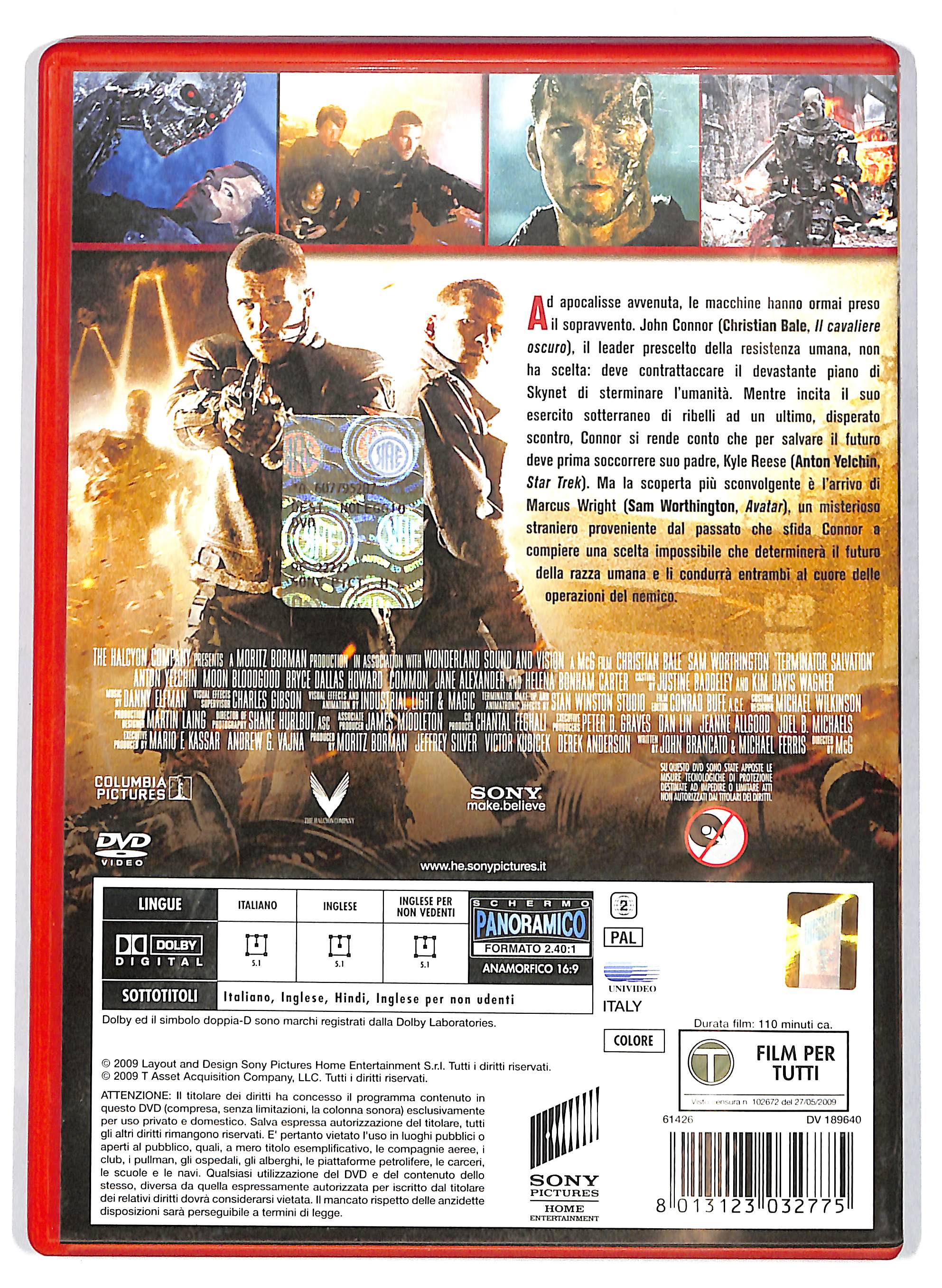EBOND terminator salvation NOLEGGIO DVD DB755826 - Image 2