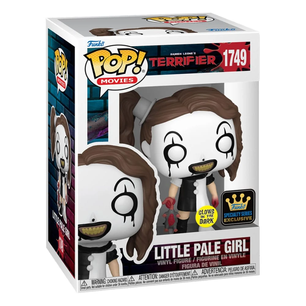TERRIFIER POP! MOVIES VINYL FIGURE LITTLE PALE GIRL(GW) 9 CM - Image 2