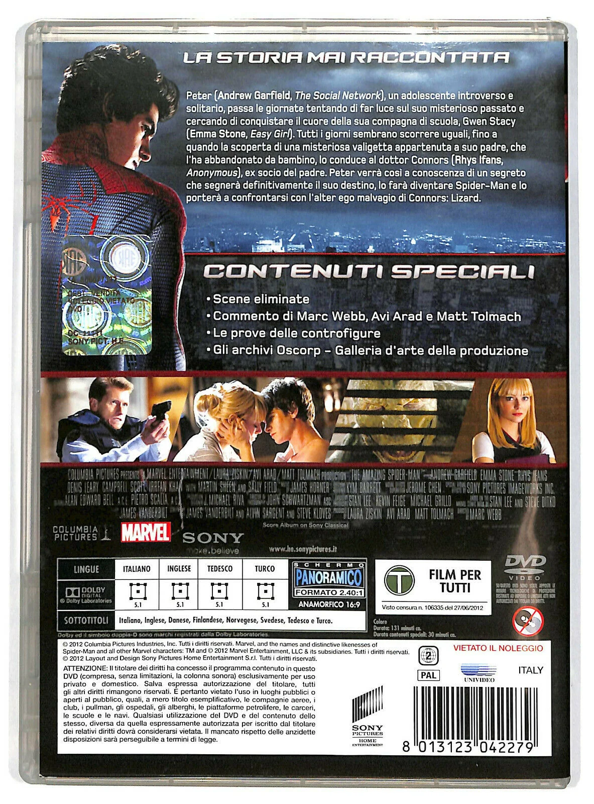 EBOND The Amazing Spider-man DVD DB709732 - Image 2