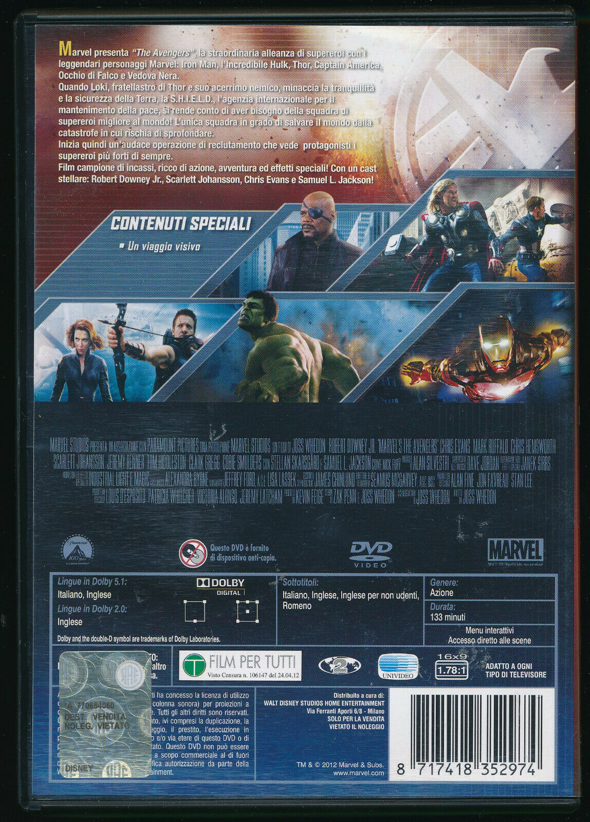 EBOND The Avengers D DVD DB733933 - Image 2