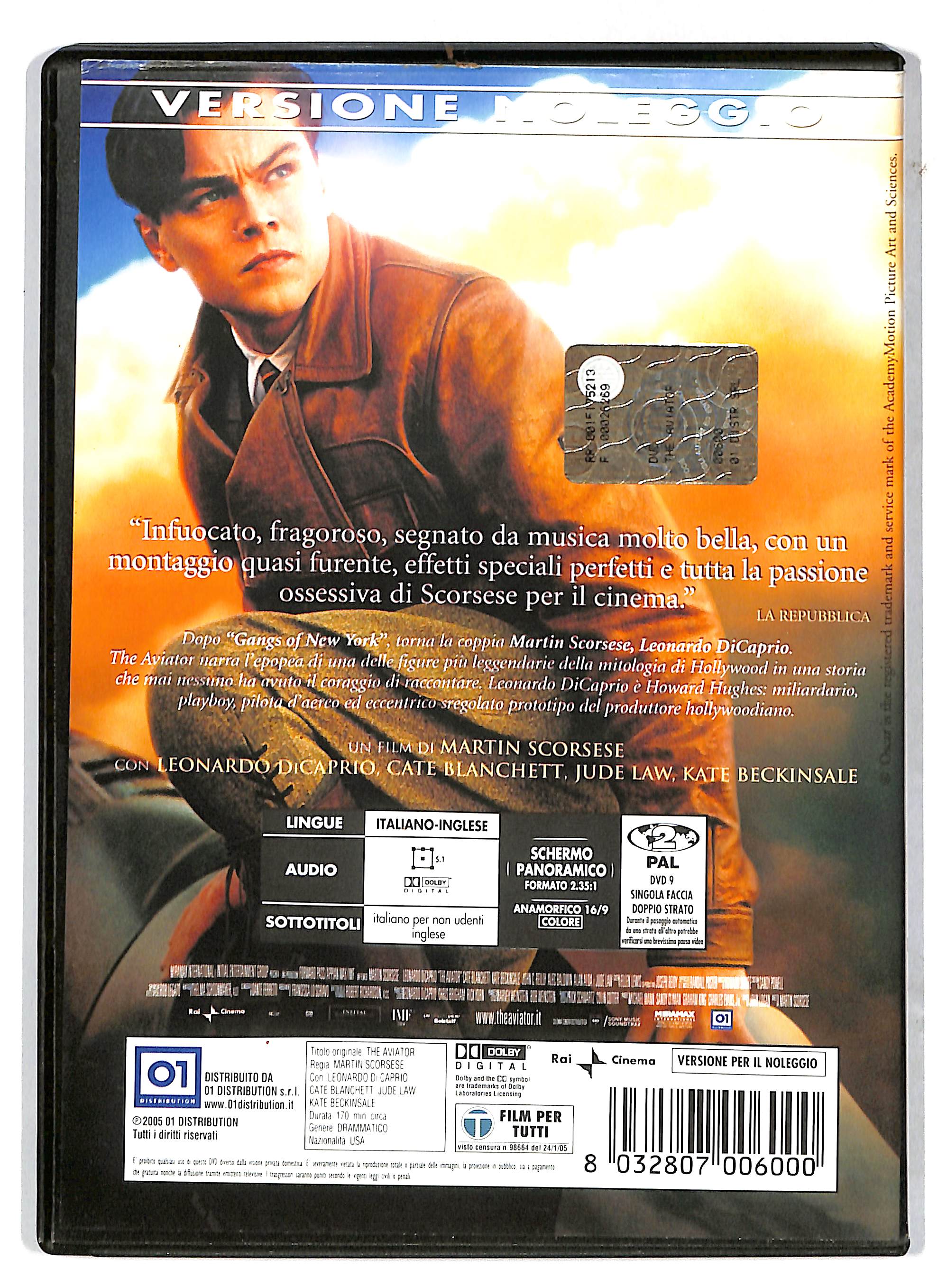 EBOND The Aviator NOLEGGIO DVD DB719156 - Image 2