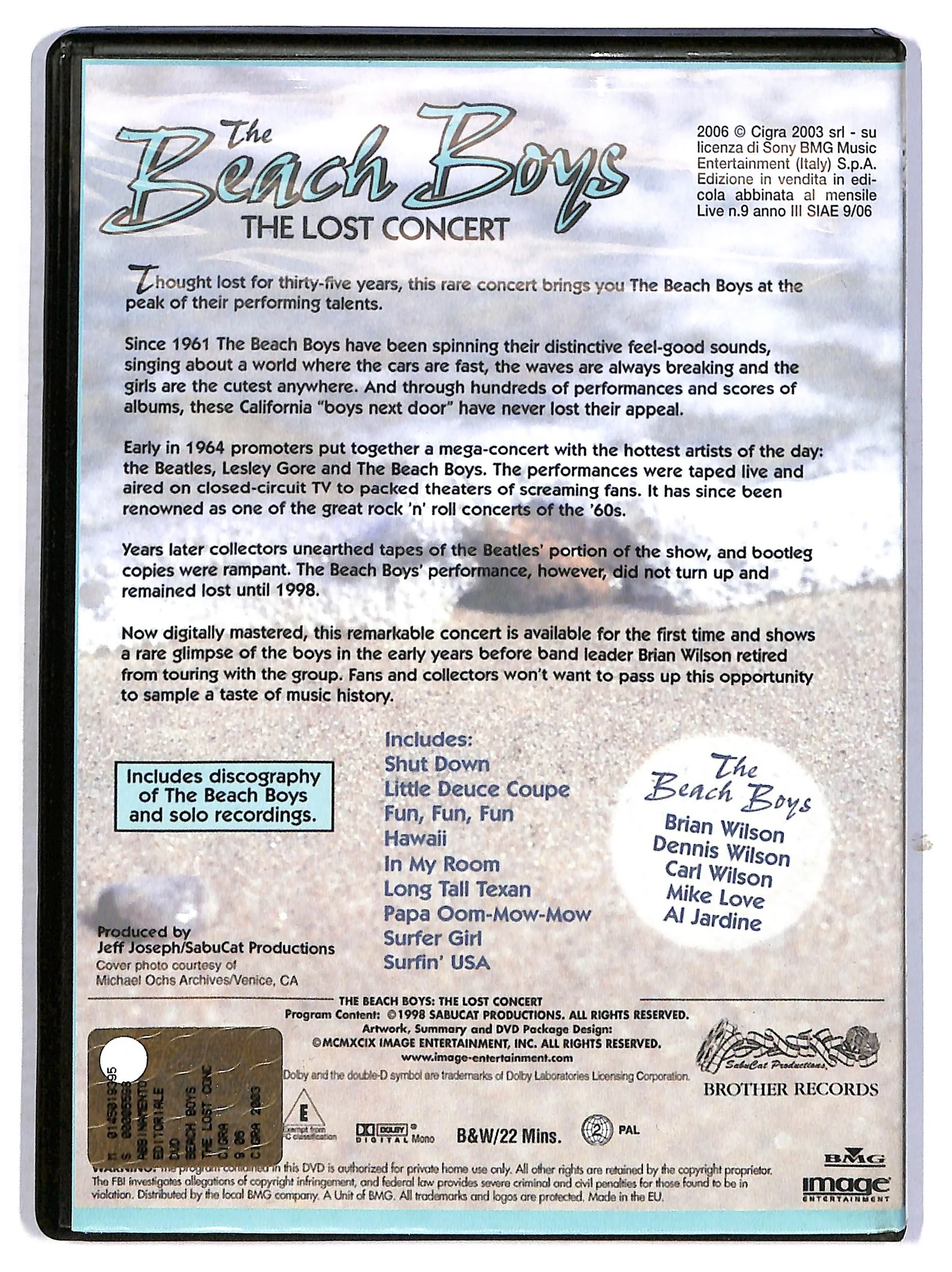 EBOND The Beach Boys EDITORIALE DVD DB705644 - Image 2