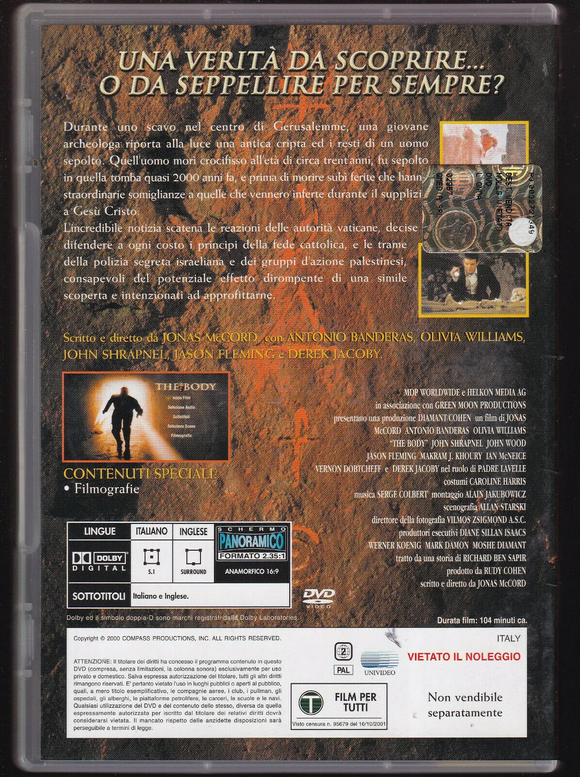 EBOND The Body DVD DB741411 - Image 2