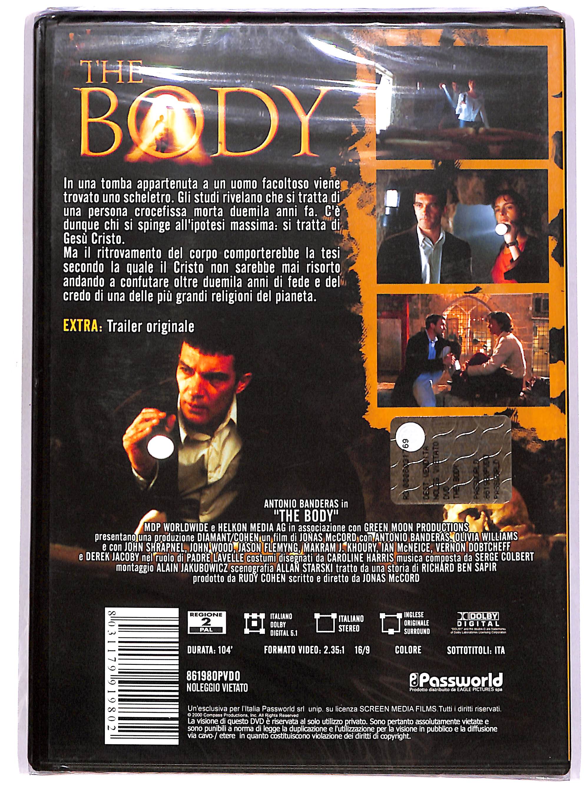 EBOND The Body DVD DB744461 - Image 2
