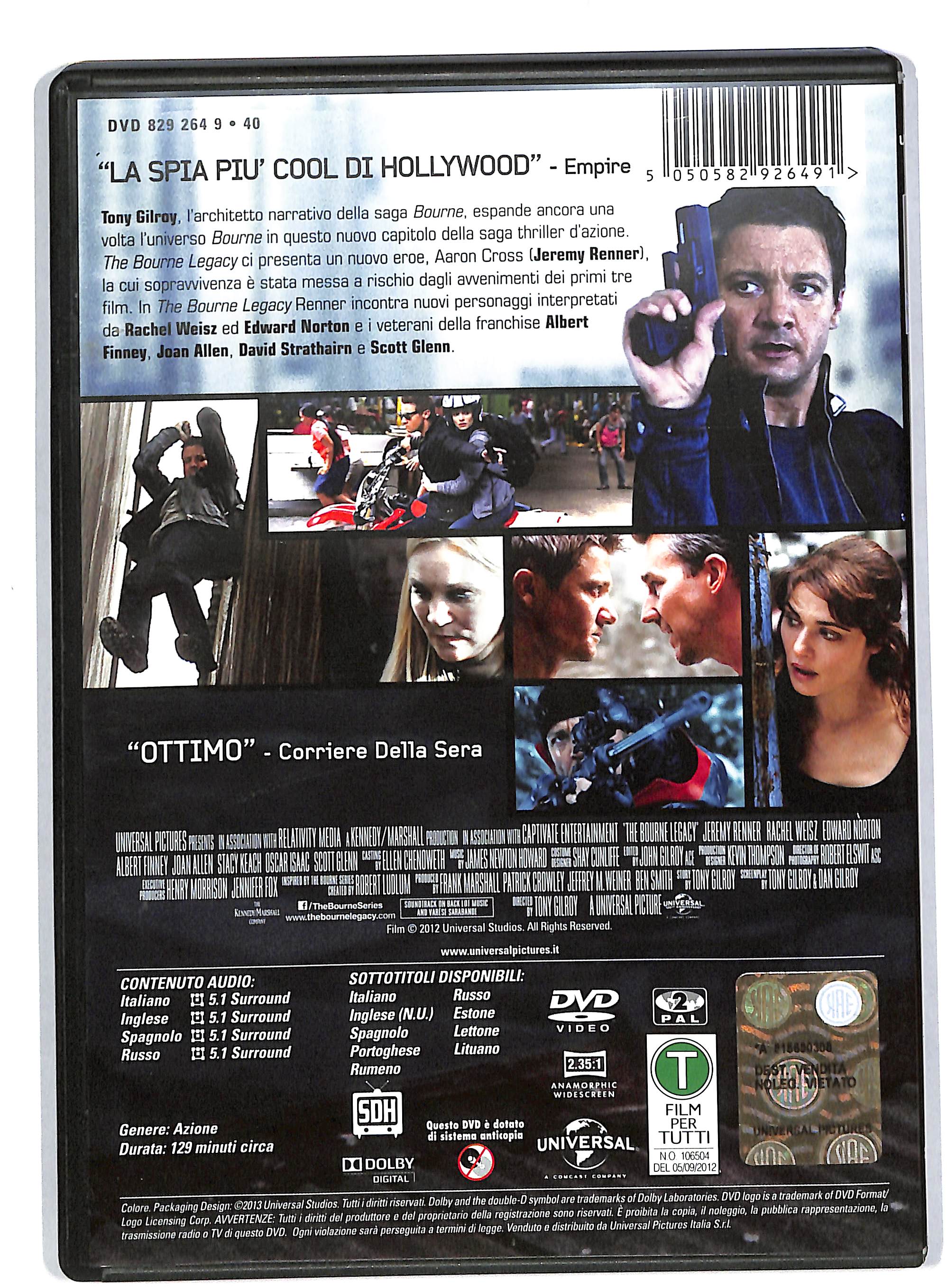 EBOND The Bourn Legacy DVD DB724805 - Image 2